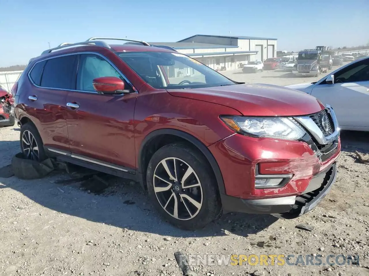 4 Photograph of a damaged car 5N1AT2MV4LC799549 NISSAN ROGUE 2020
