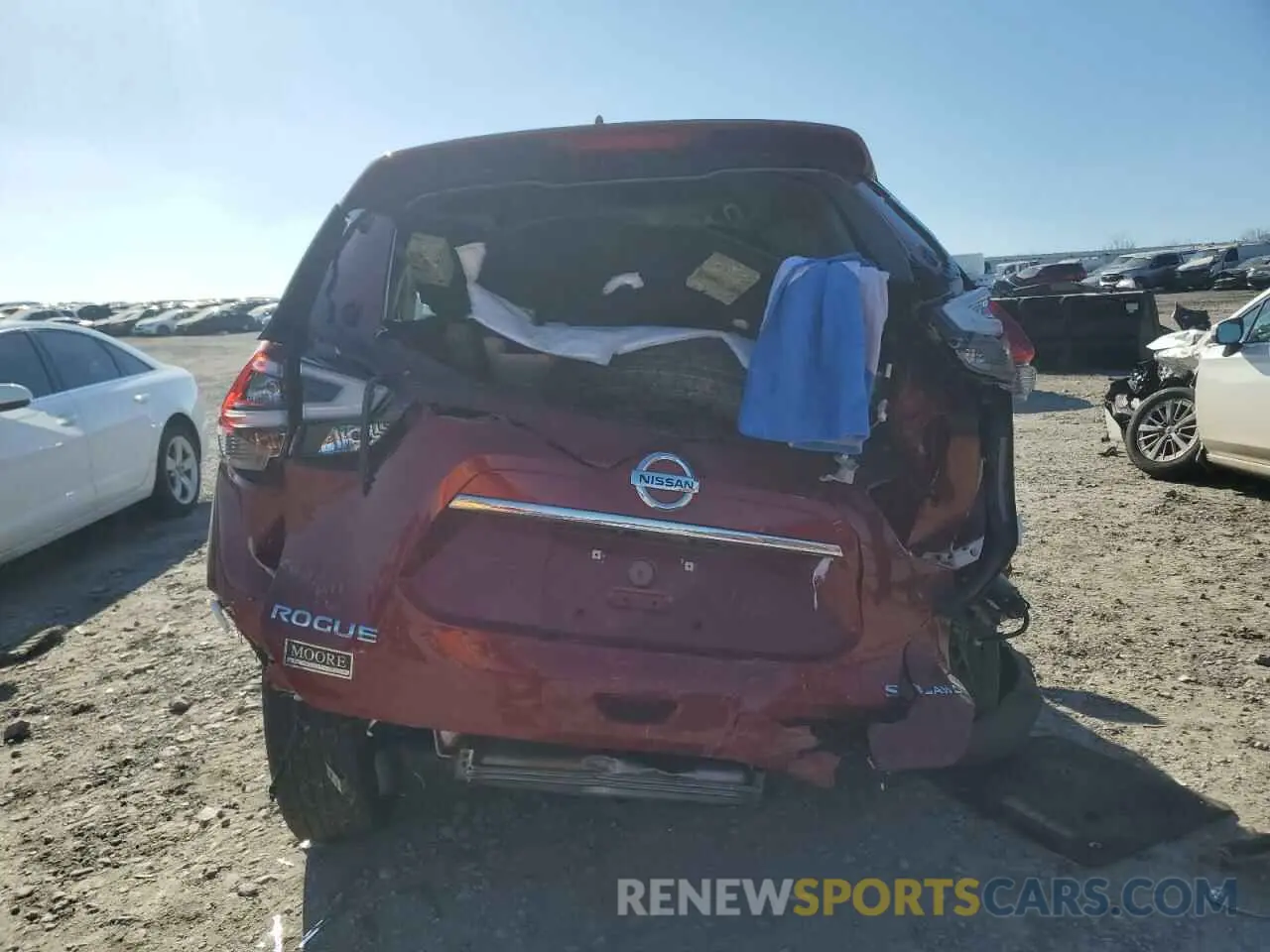 6 Photograph of a damaged car 5N1AT2MV4LC799549 NISSAN ROGUE 2020