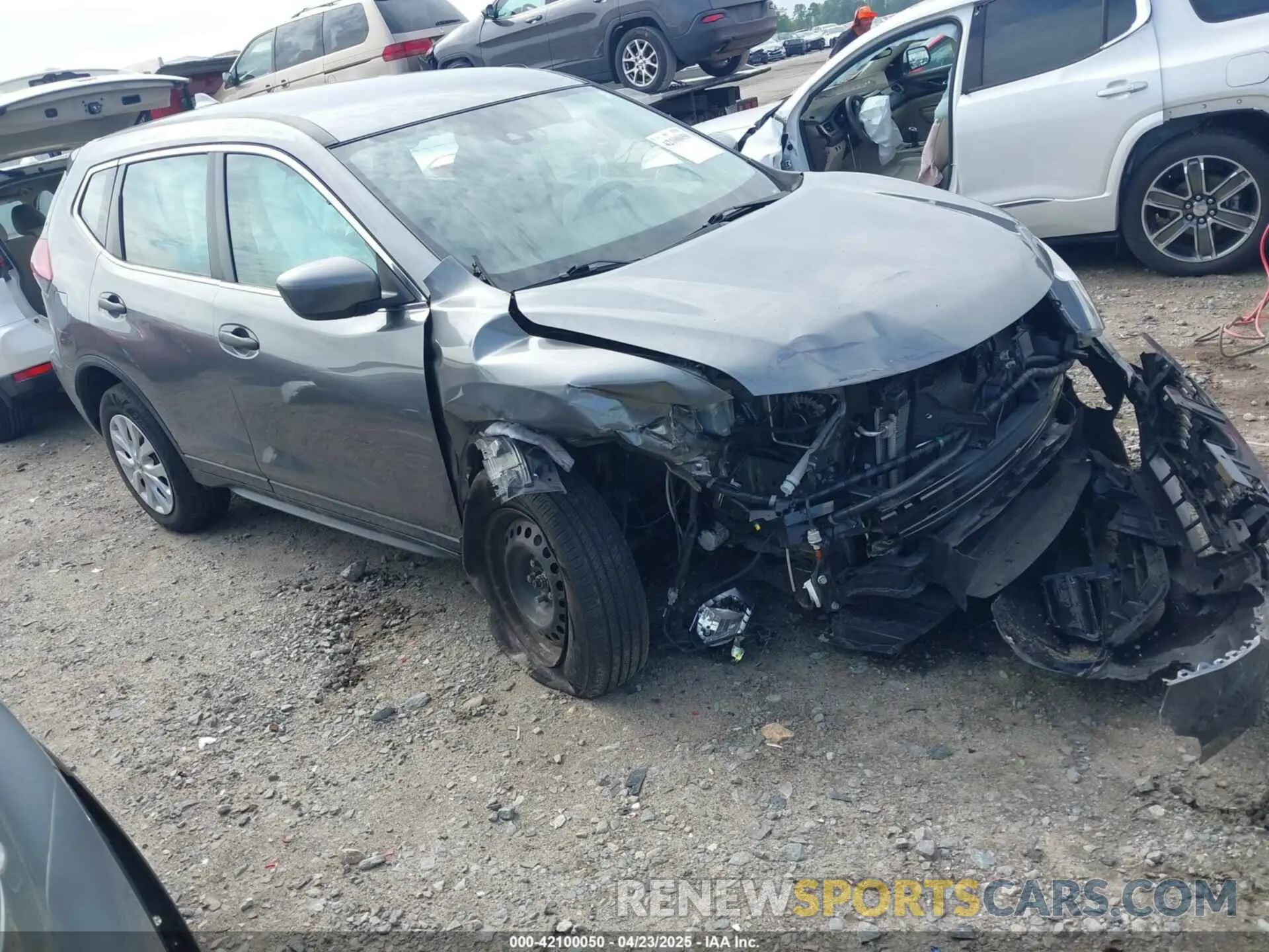 1 Photograph of a damaged car 5N1AT2MV4LC799907 NISSAN ROGUE 2020