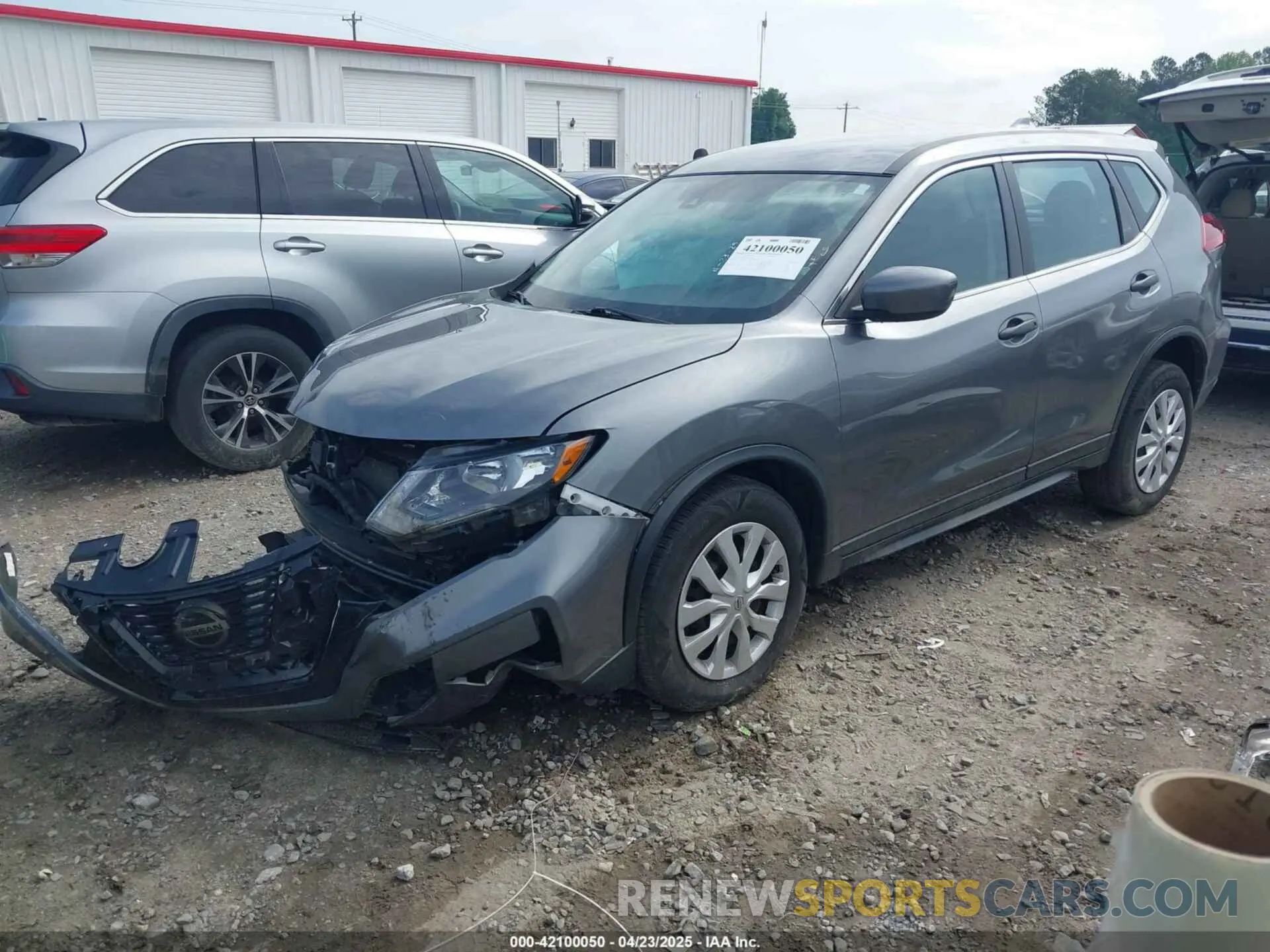 2 Photograph of a damaged car 5N1AT2MV4LC799907 NISSAN ROGUE 2020