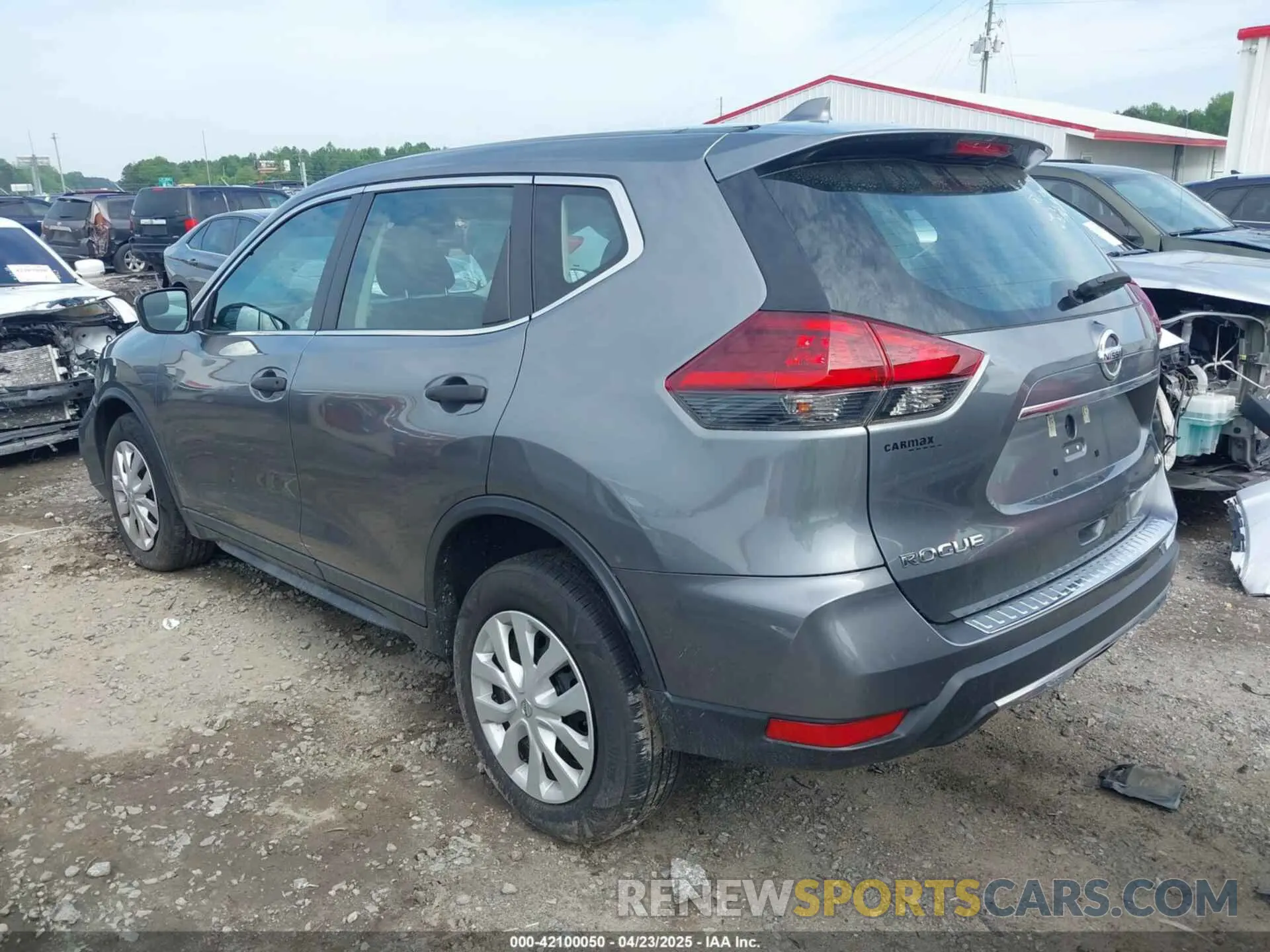 3 Photograph of a damaged car 5N1AT2MV4LC799907 NISSAN ROGUE 2020