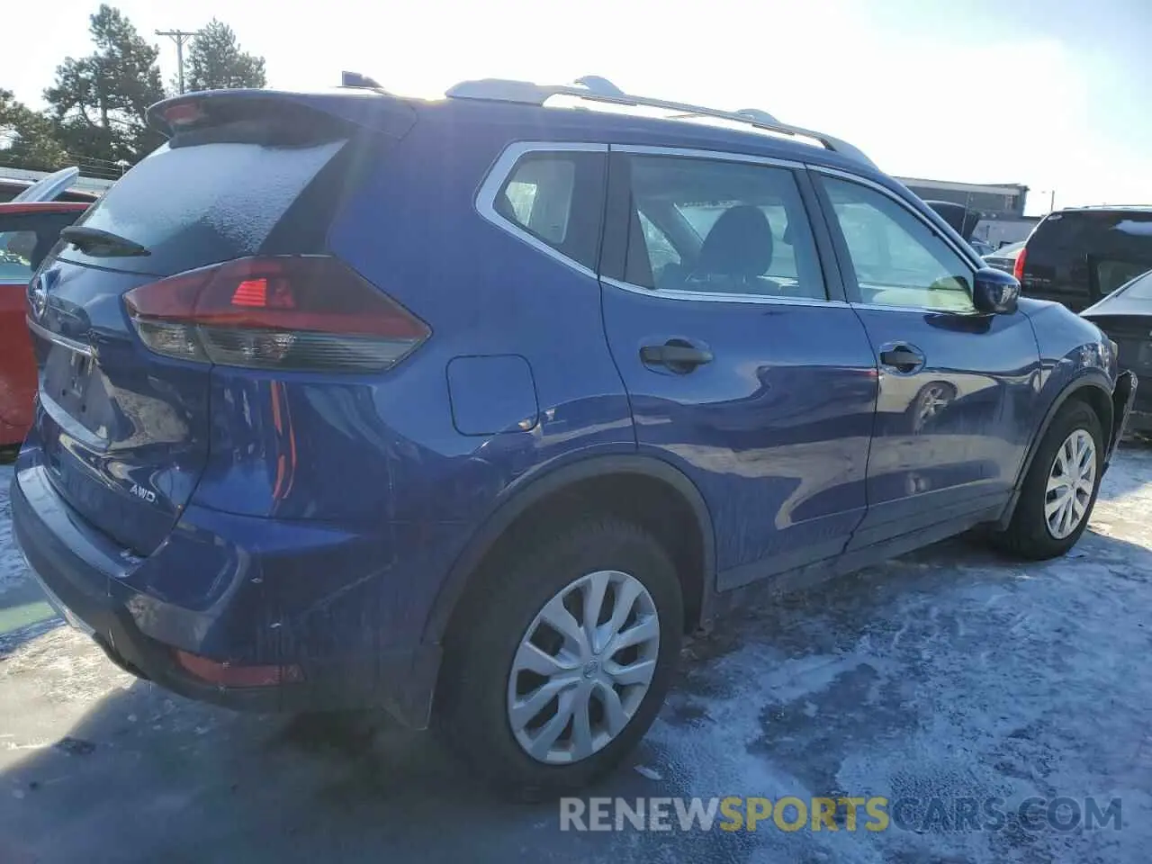 3 Photograph of a damaged car 5N1AT2MV4LC805043 NISSAN ROGUE 2020