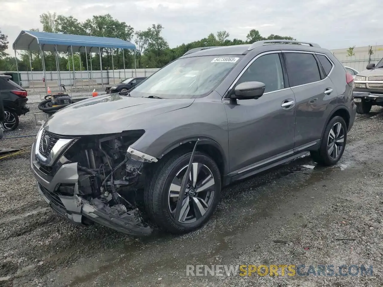 1 Photograph of a damaged car 5N1AT2MV5LC721264 NISSAN ROGUE 2020