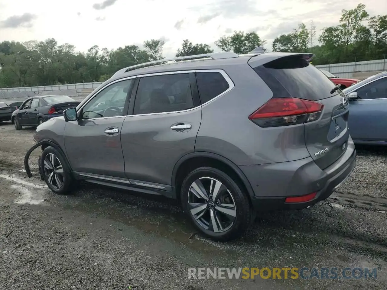 2 Photograph of a damaged car 5N1AT2MV5LC721264 NISSAN ROGUE 2020