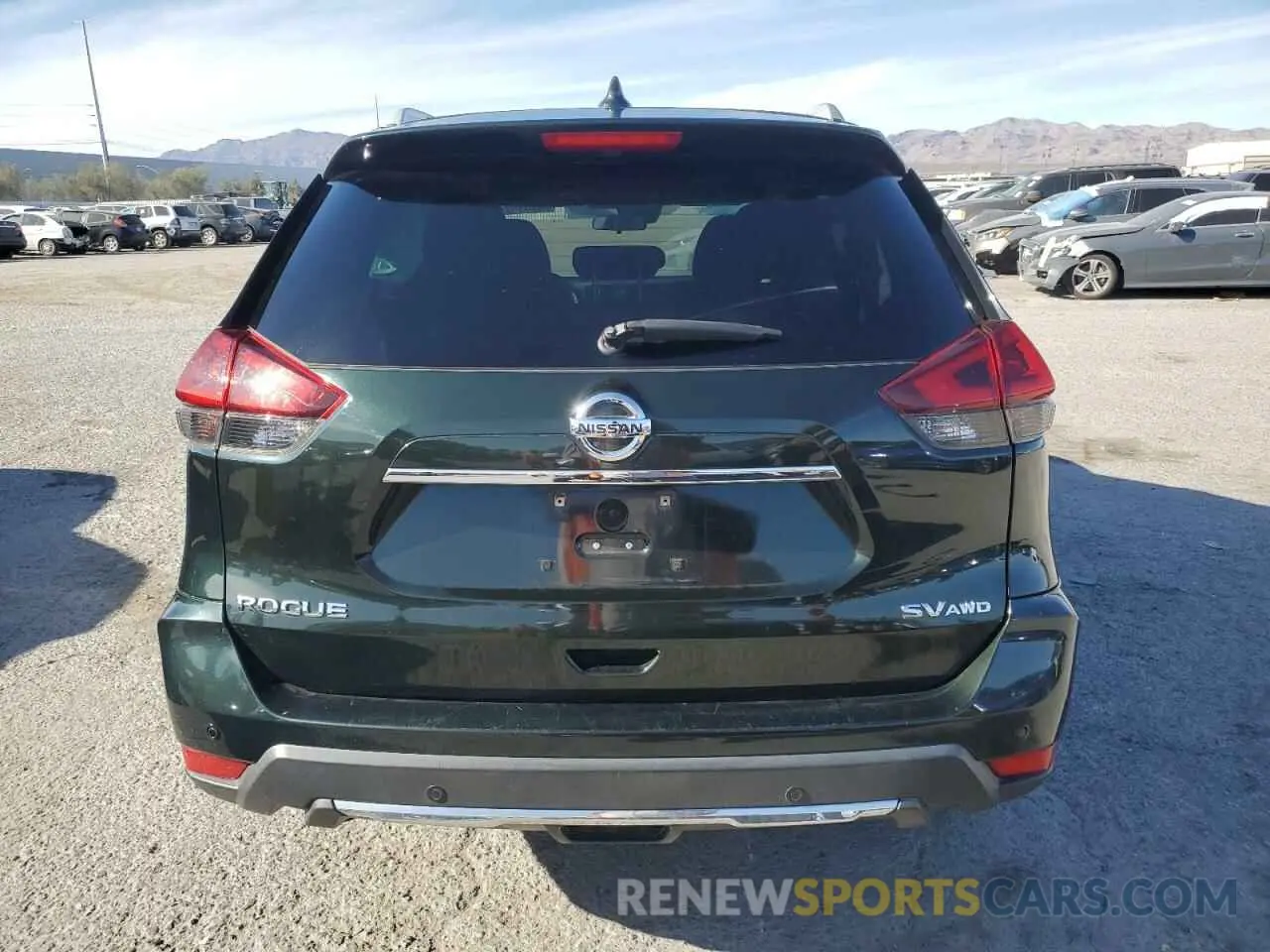 6 Photograph of a damaged car 5N1AT2MV5LC743653 NISSAN ROGUE 2020