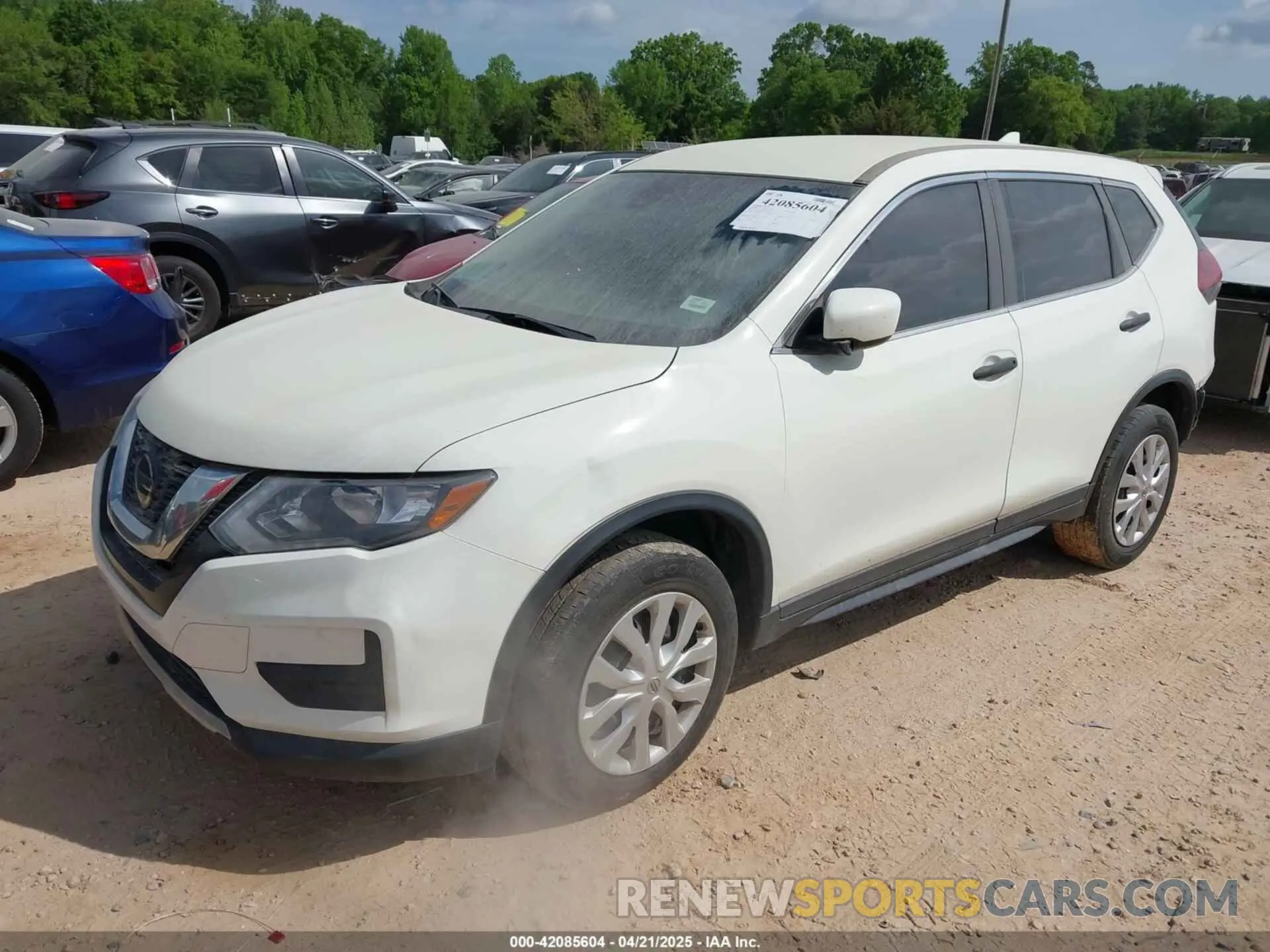 2 Photograph of a damaged car 5N1AT2MV5LC751171 NISSAN ROGUE 2020