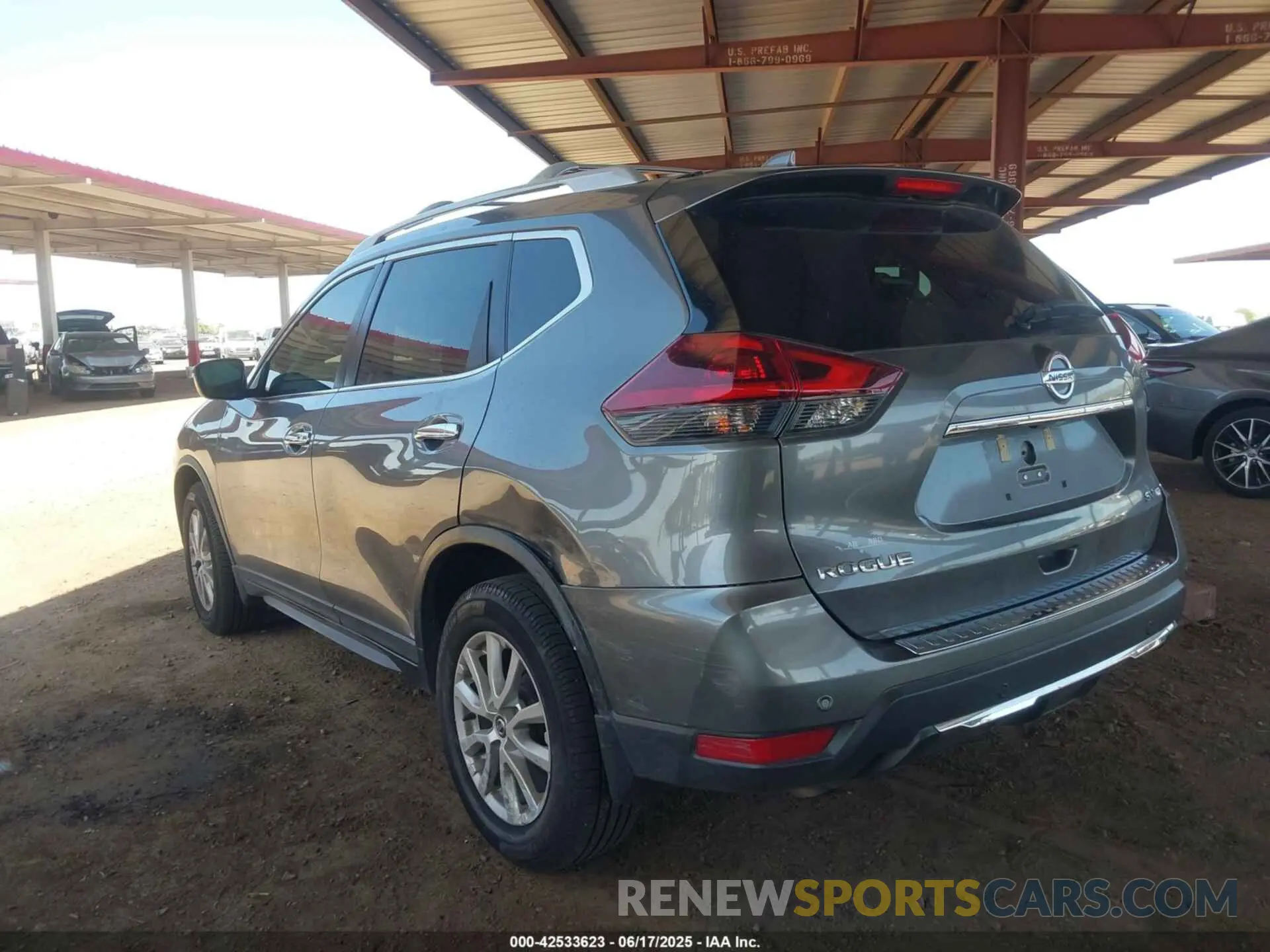 3 Photograph of a damaged car 5N1AT2MV5LC794439 NISSAN ROGUE 2020
