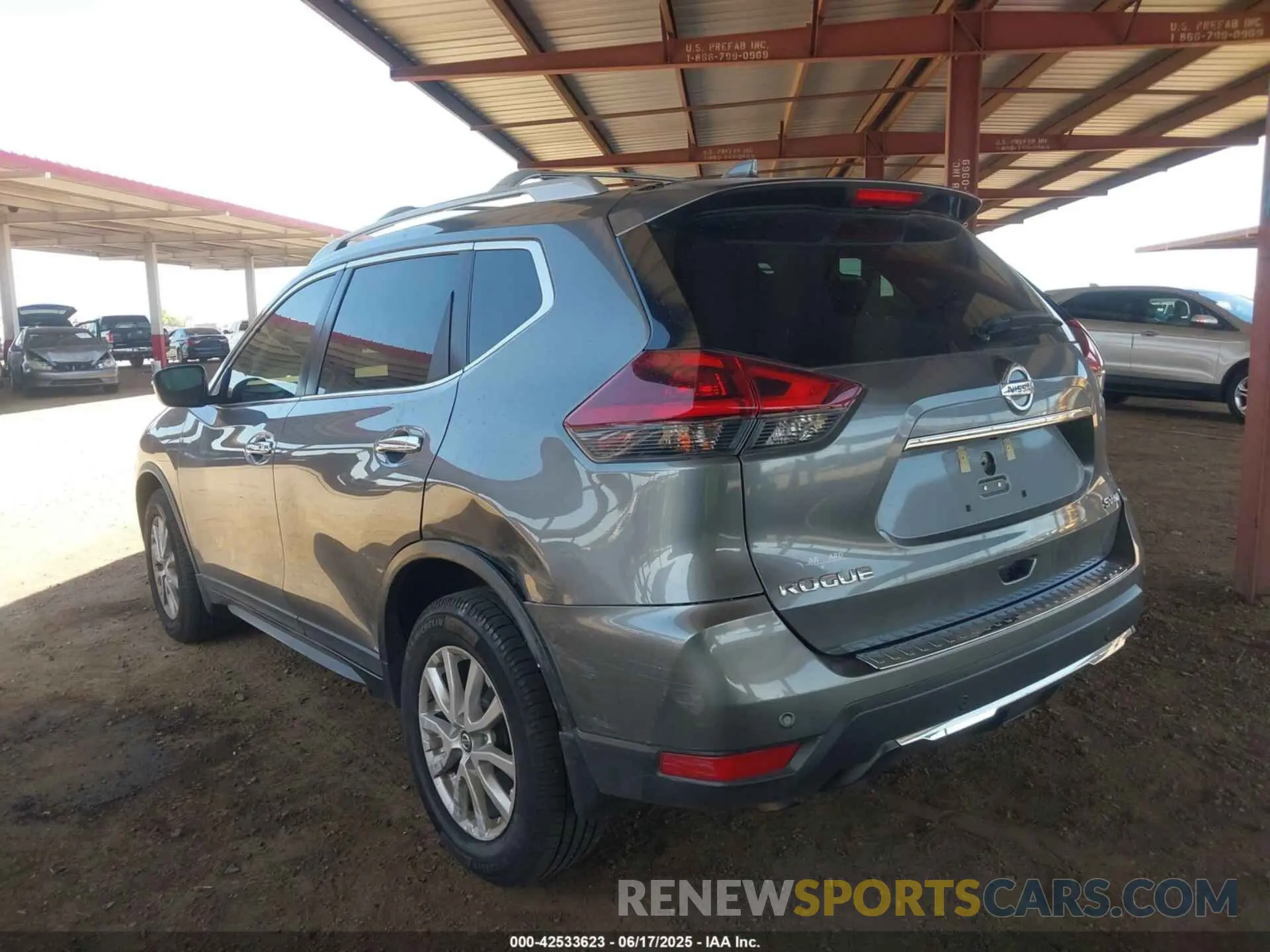 6 Photograph of a damaged car 5N1AT2MV5LC794439 NISSAN ROGUE 2020