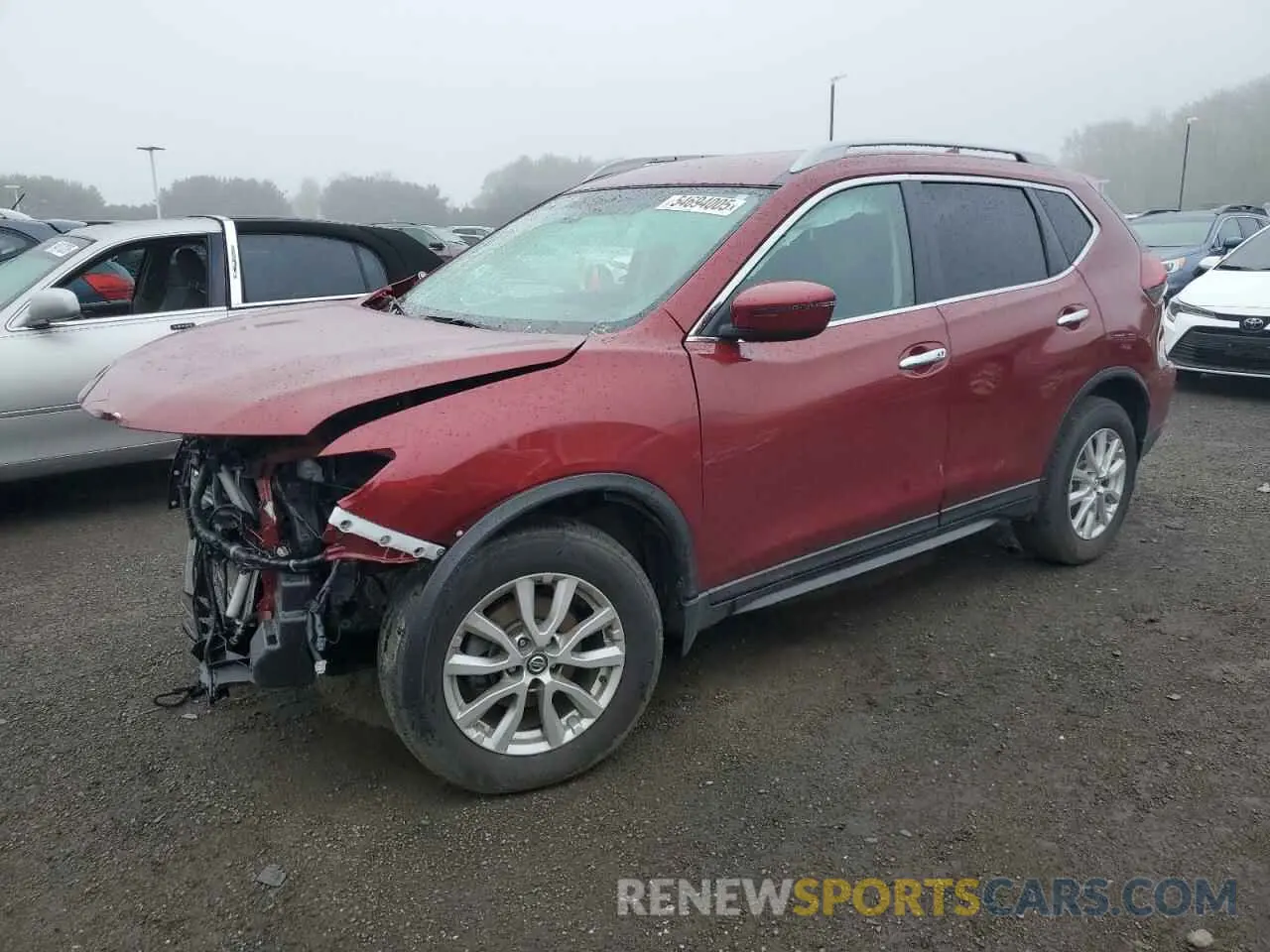 1 Photograph of a damaged car 5N1AT2MV5LC805293 NISSAN ROGUE 2020