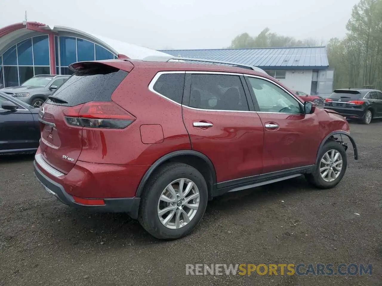3 Photograph of a damaged car 5N1AT2MV5LC805293 NISSAN ROGUE 2020