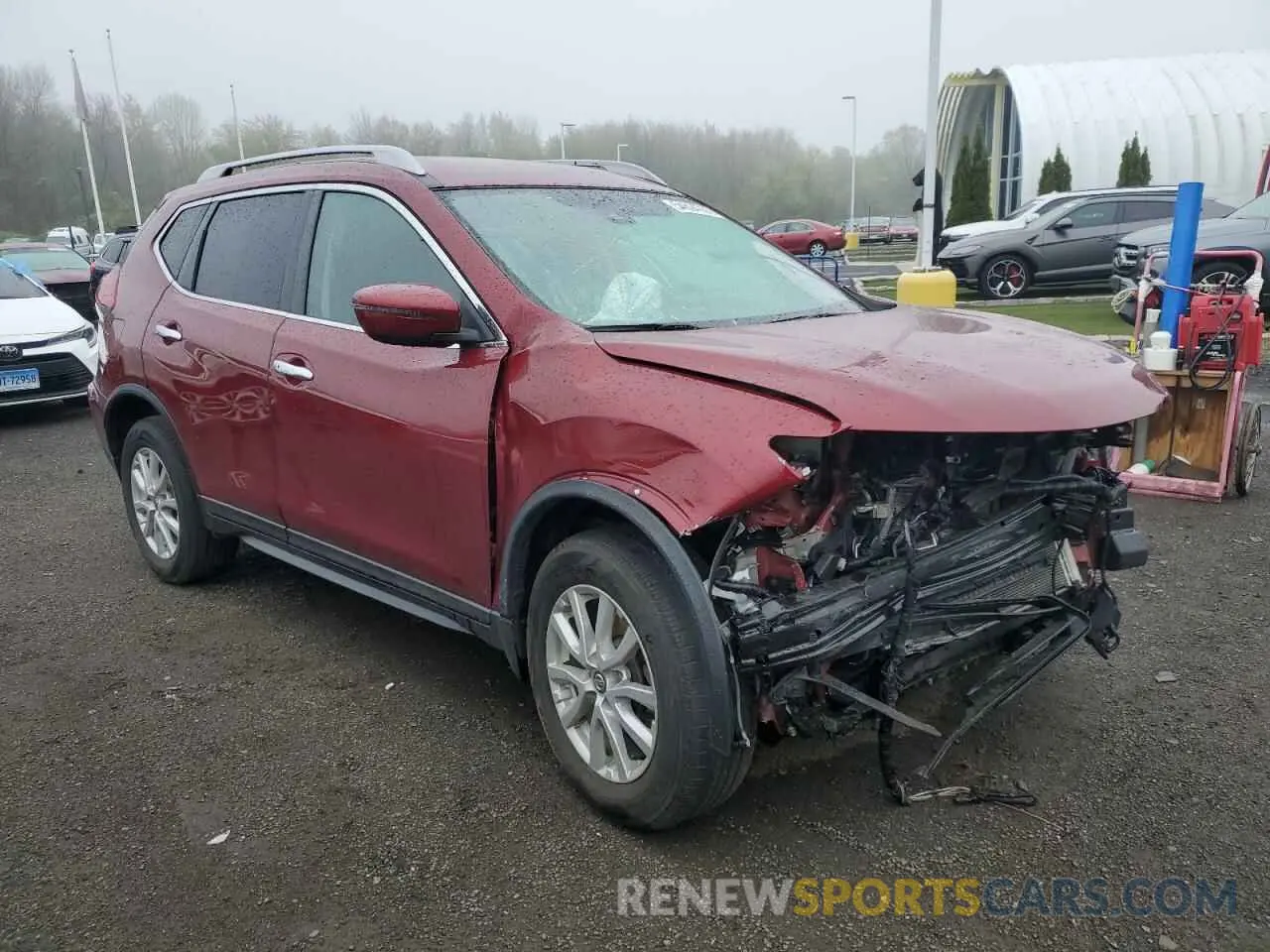 4 Photograph of a damaged car 5N1AT2MV5LC805293 NISSAN ROGUE 2020
