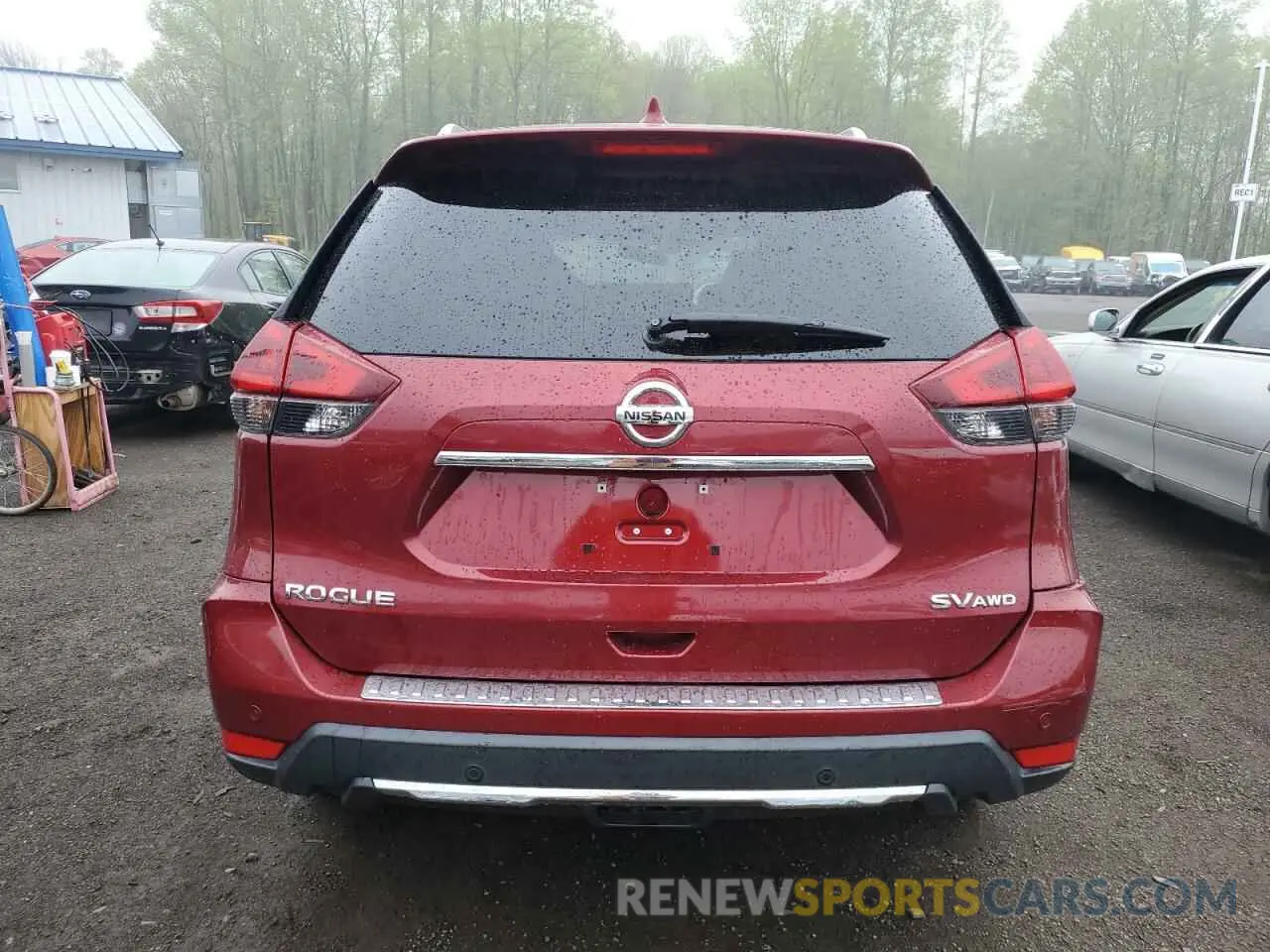 6 Photograph of a damaged car 5N1AT2MV5LC805293 NISSAN ROGUE 2020