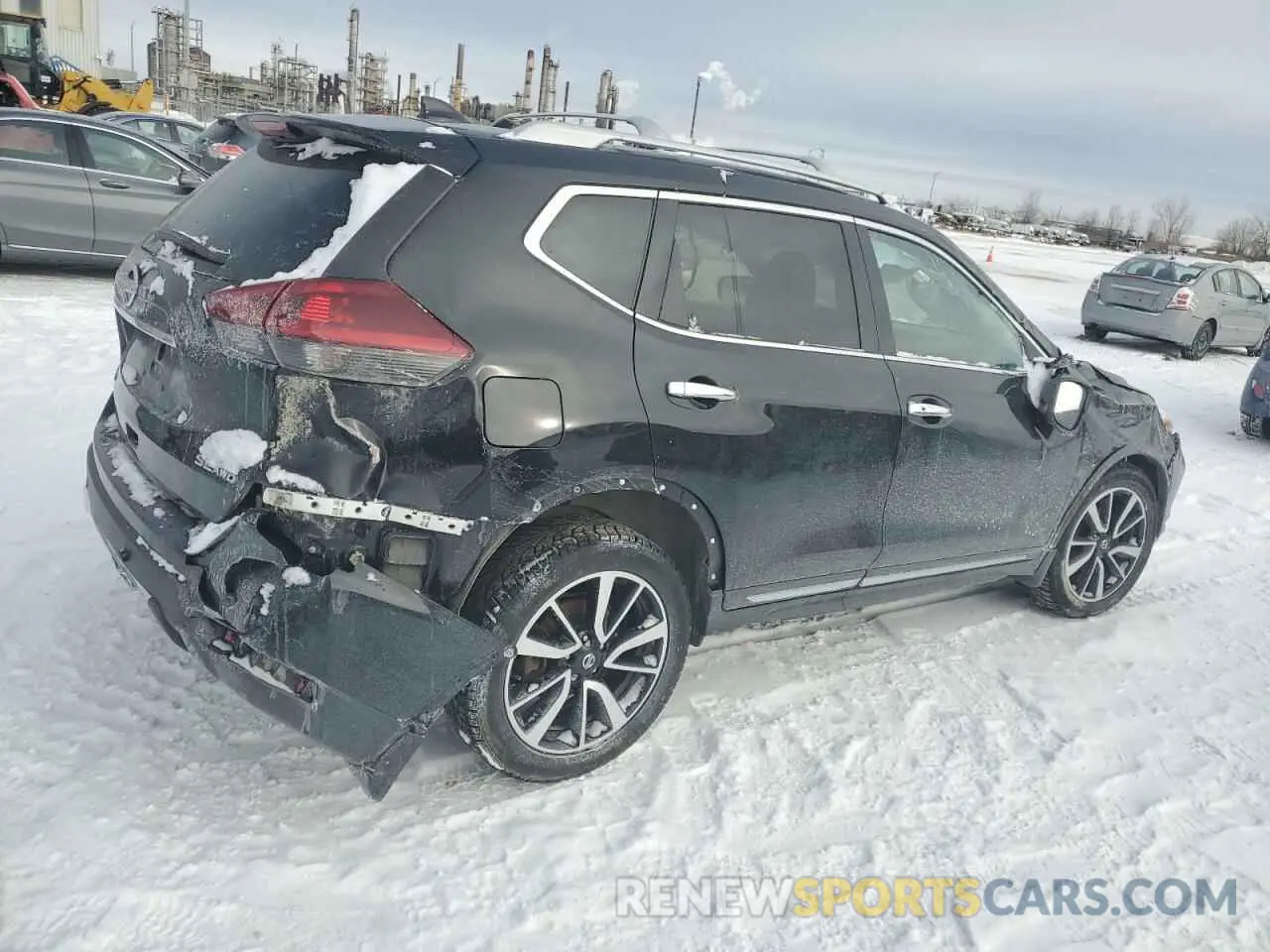 3 Photograph of a damaged car 5N1AT2MV6LC715134 NISSAN ROGUE 2020