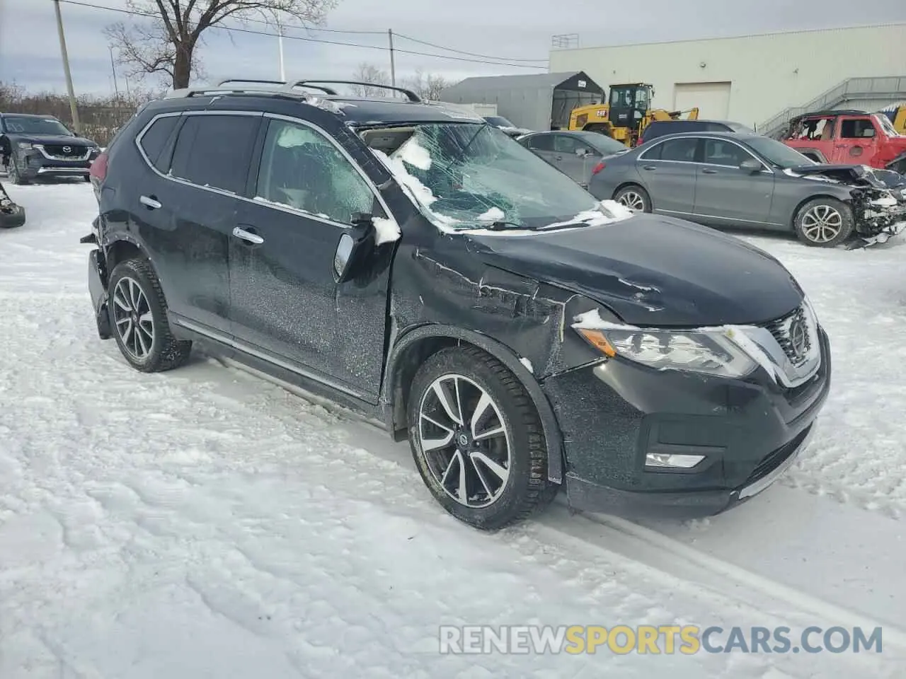 4 Photograph of a damaged car 5N1AT2MV6LC715134 NISSAN ROGUE 2020