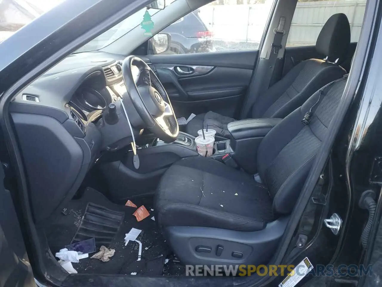 7 Photograph of a damaged car 5N1AT2MV6LC724206 NISSAN ROGUE 2020