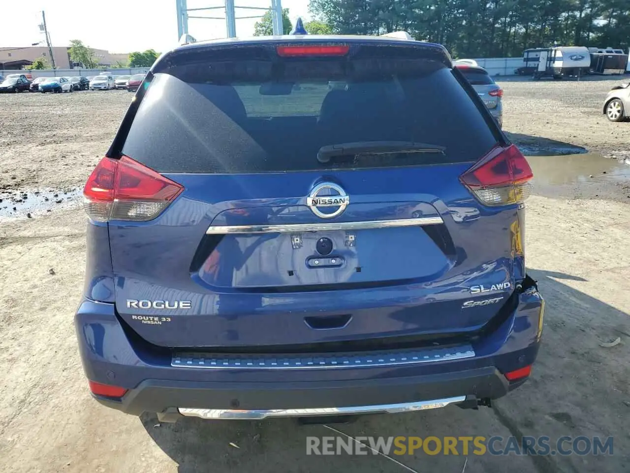 6 Photograph of a damaged car 5N1AT2MV6LC730832 NISSAN ROGUE 2020