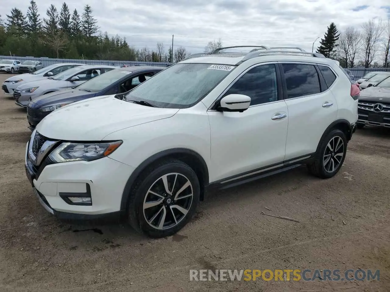 1 Photograph of a damaged car 5N1AT2MV6LC755858 NISSAN ROGUE 2020
