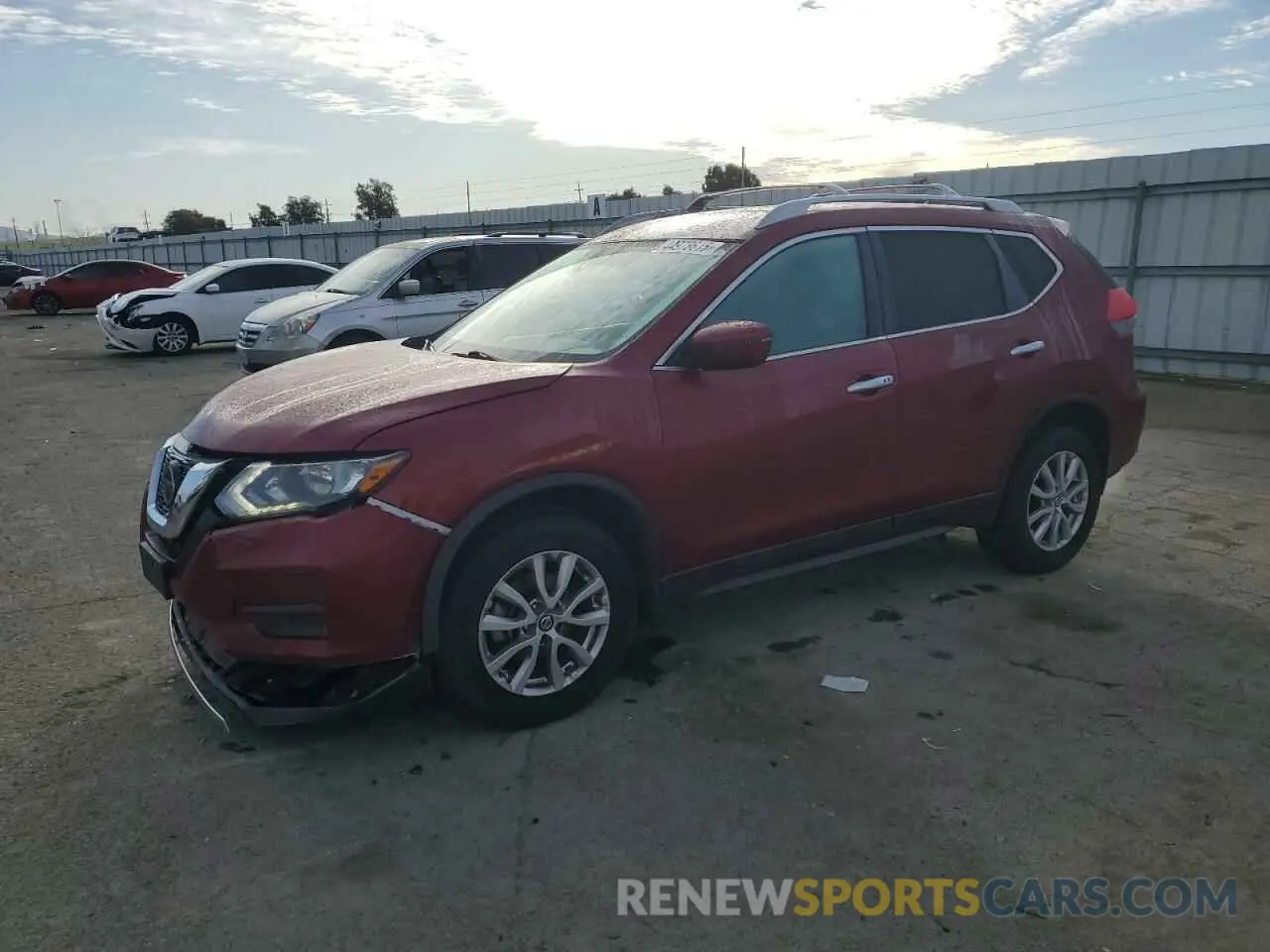 1 Photograph of a damaged car 5N1AT2MV6LC765192 NISSAN ROGUE 2020