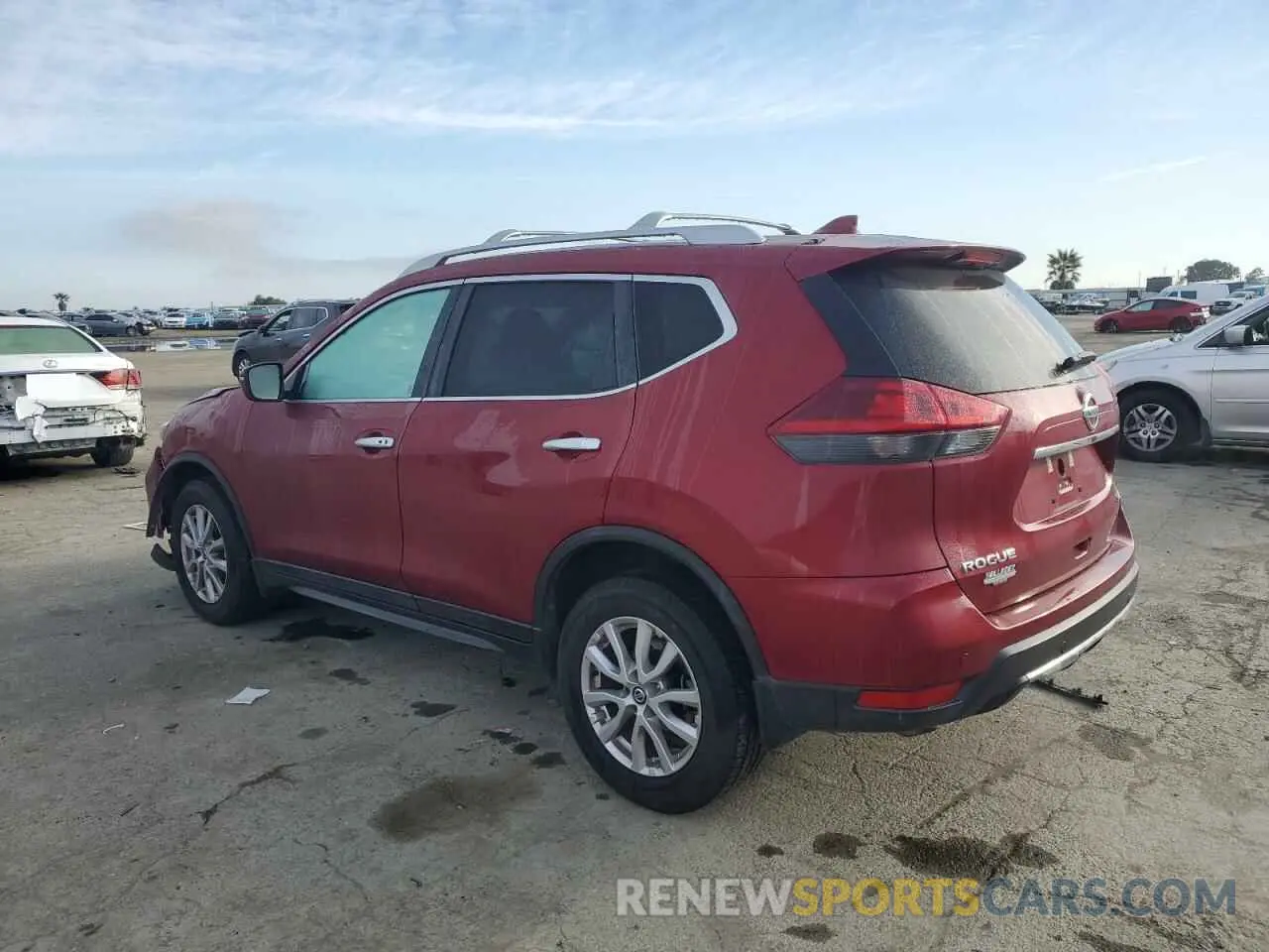 2 Photograph of a damaged car 5N1AT2MV6LC765192 NISSAN ROGUE 2020