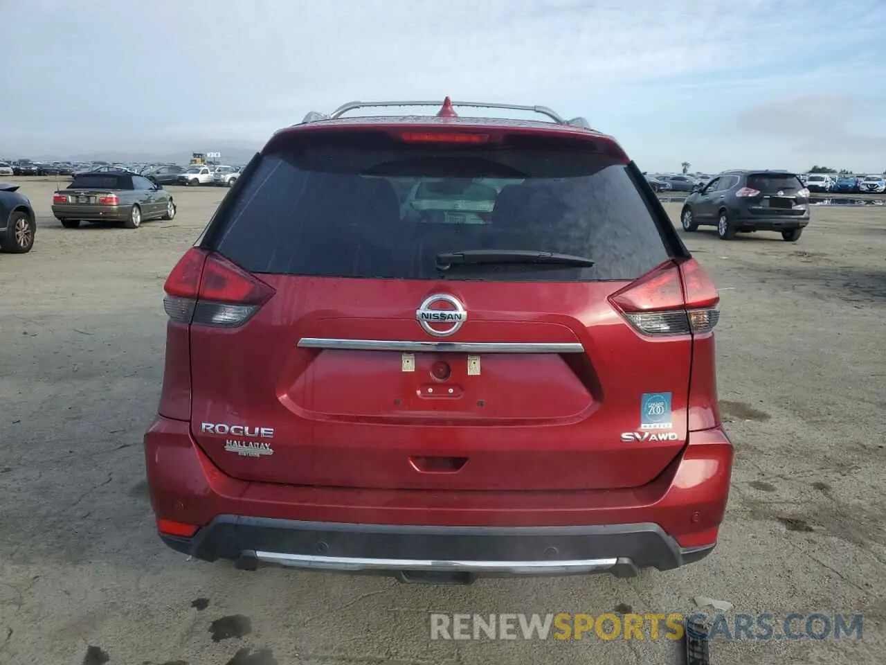 6 Photograph of a damaged car 5N1AT2MV6LC765192 NISSAN ROGUE 2020