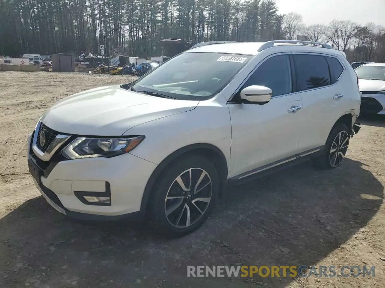 1 Photograph of a damaged car 5N1AT2MV6LC765953 NISSAN ROGUE 2020