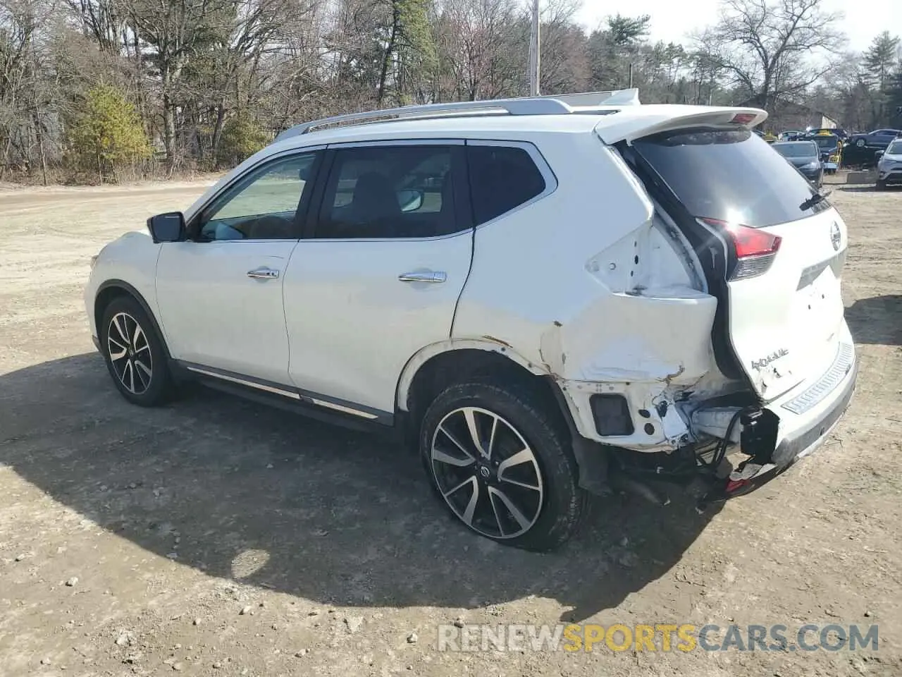 2 Photograph of a damaged car 5N1AT2MV6LC765953 NISSAN ROGUE 2020