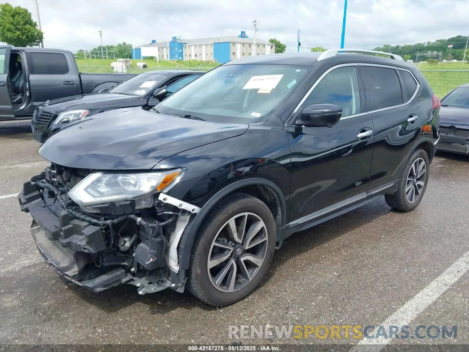 2 Photograph of a damaged car 5N1AT2MV6LC771851 NISSAN ROGUE 2020