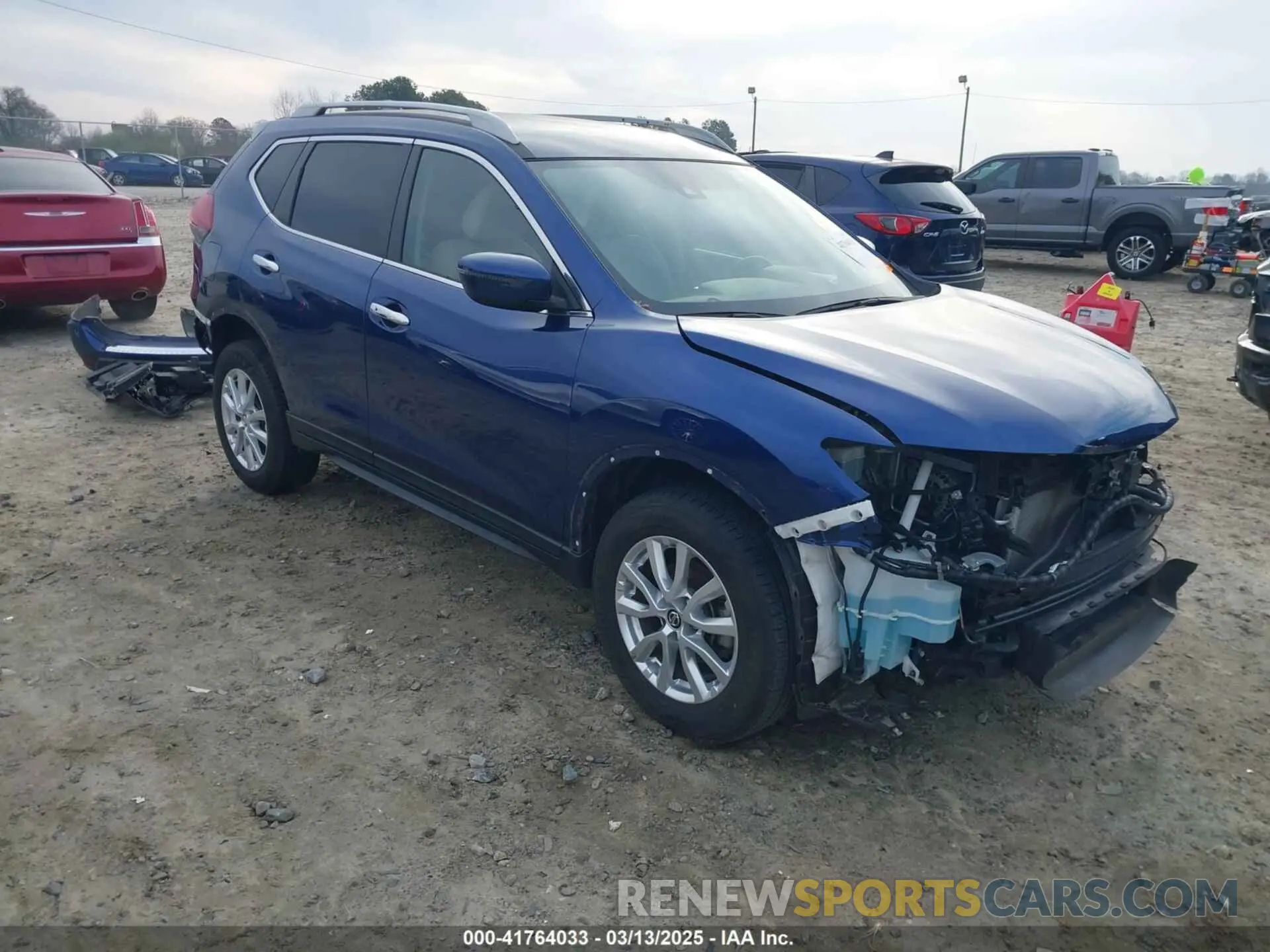1 Photograph of a damaged car 5N1AT2MV6LC778427 NISSAN ROGUE 2020