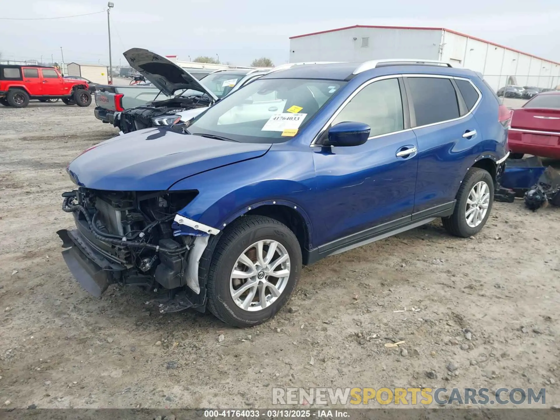 2 Photograph of a damaged car 5N1AT2MV6LC778427 NISSAN ROGUE 2020