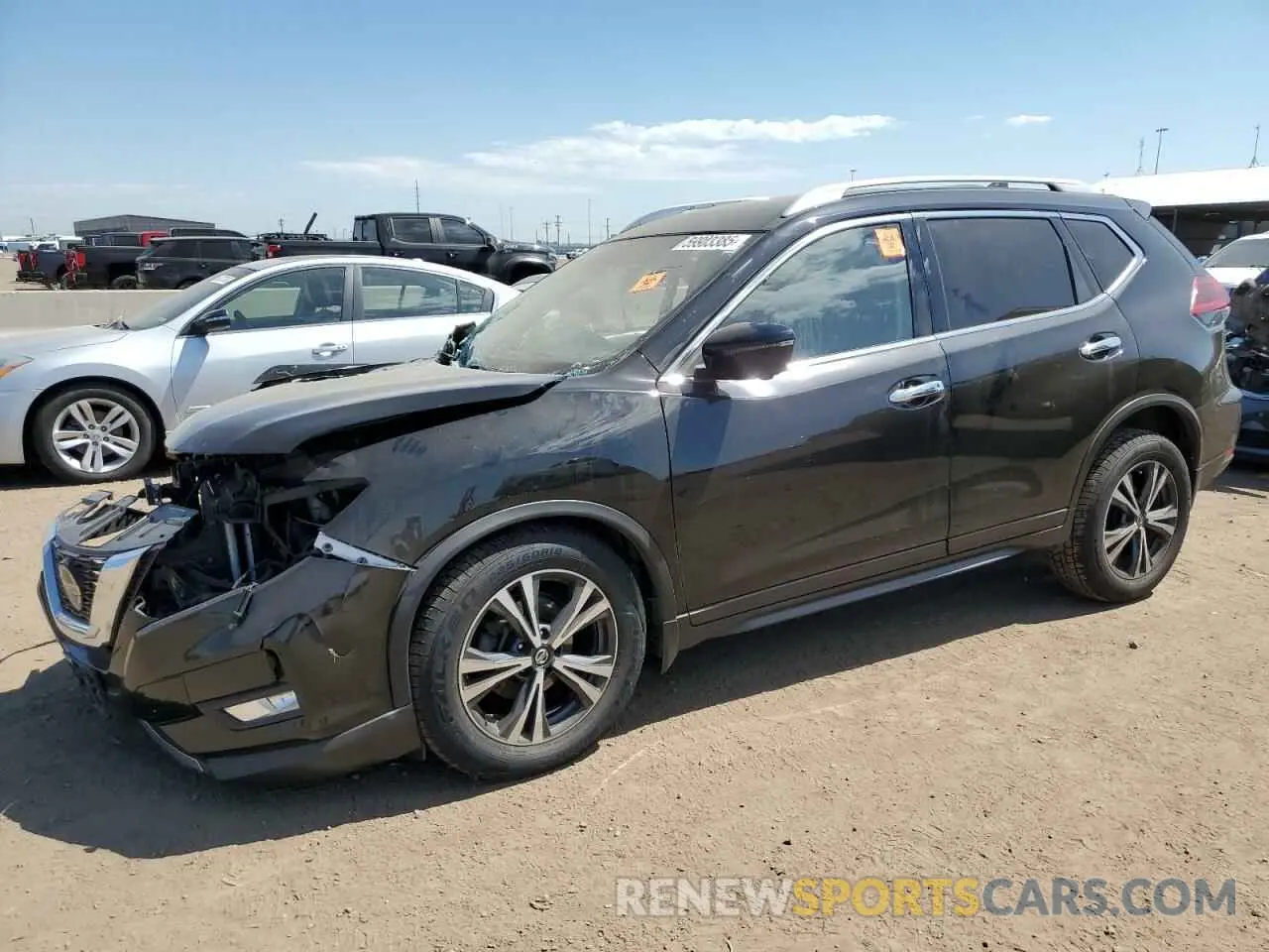 1 Photograph of a damaged car 5N1AT2MV7LC735442 NISSAN ROGUE 2020