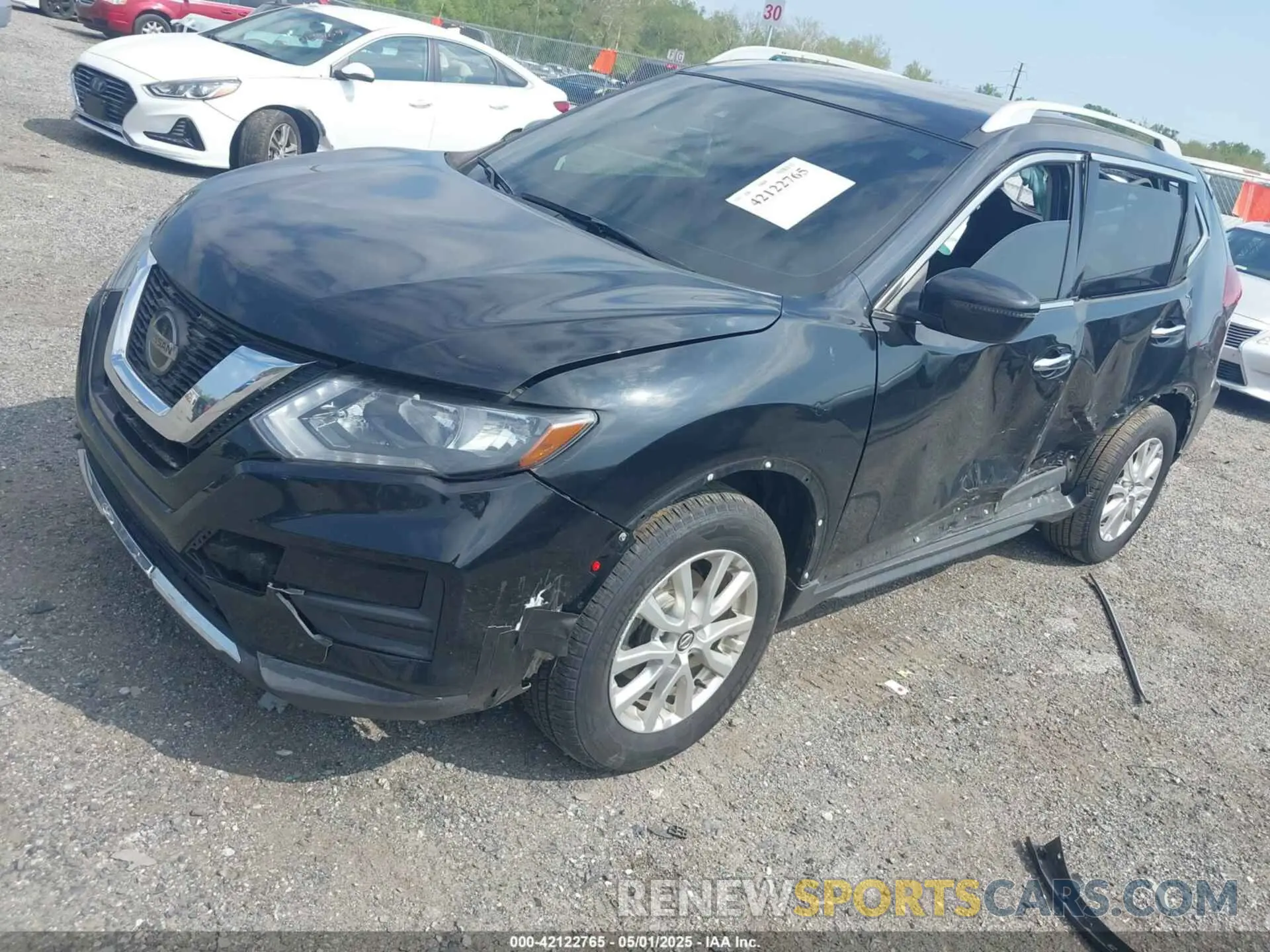 2 Photograph of a damaged car 5N1AT2MV7LC751155 NISSAN ROGUE 2020