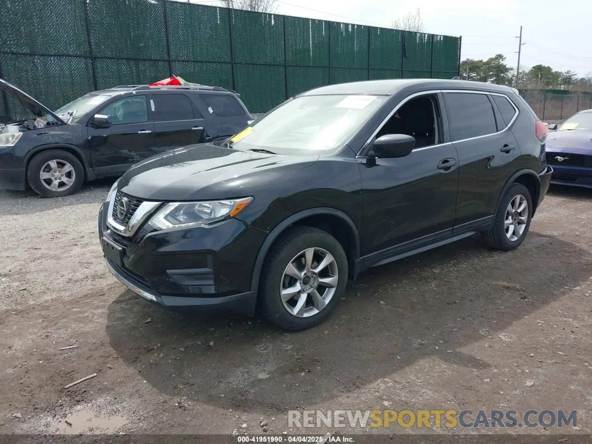2 Photograph of a damaged car 5N1AT2MV7LC764293 NISSAN ROGUE 2020