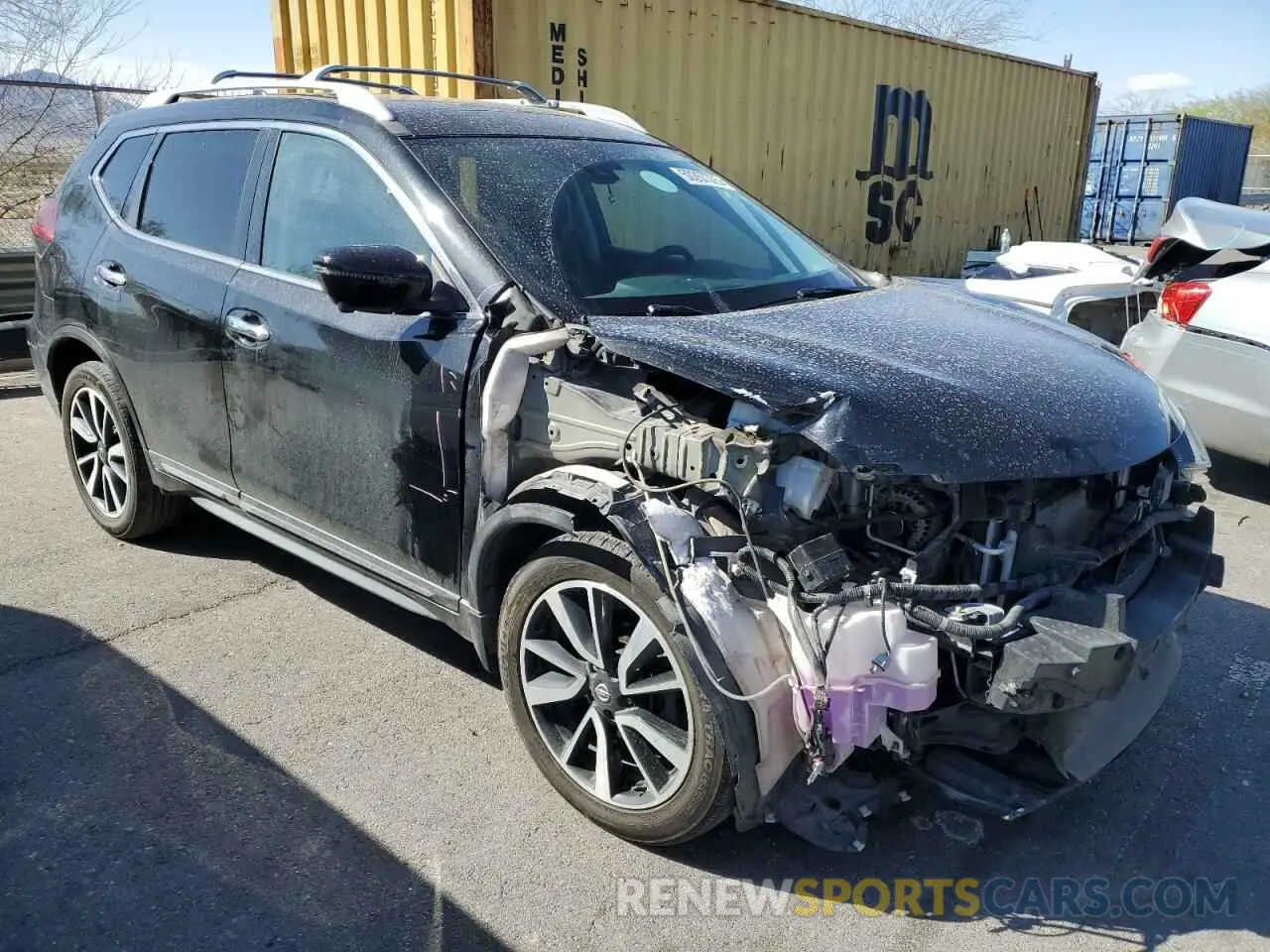4 Photograph of a damaged car 5N1AT2MV7LC772765 NISSAN ROGUE 2020