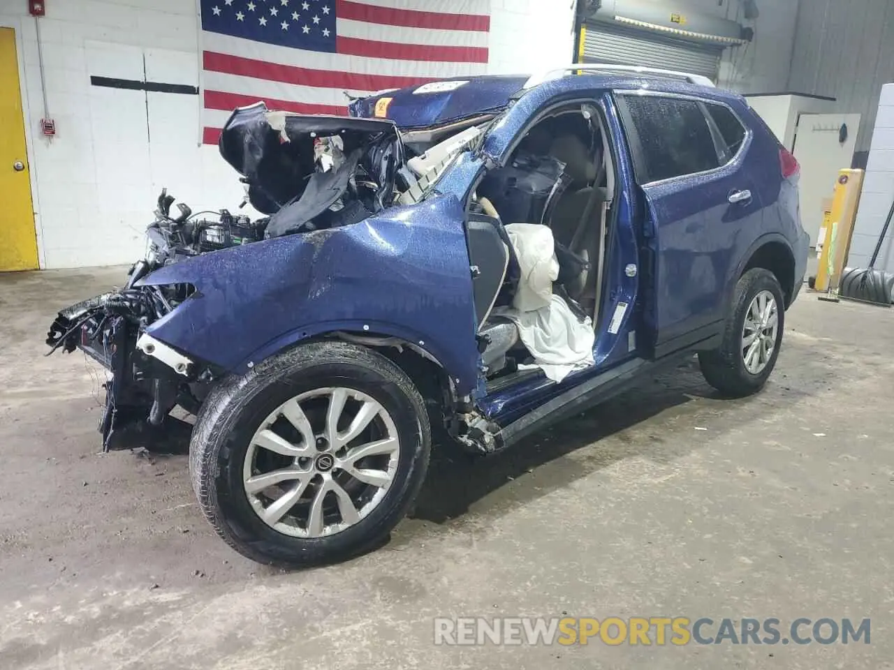 1 Photograph of a damaged car 5N1AT2MV7LC794958 NISSAN ROGUE 2020