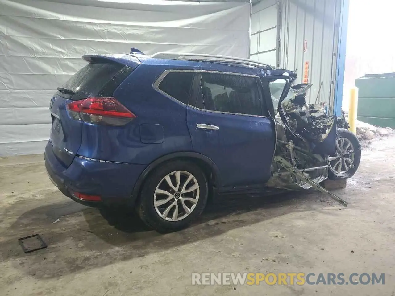 3 Photograph of a damaged car 5N1AT2MV7LC794958 NISSAN ROGUE 2020