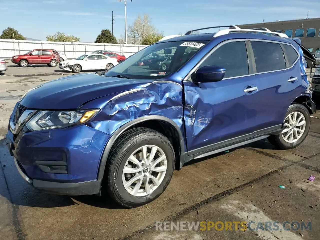 1 Photograph of a damaged car 5N1AT2MV7LC795883 NISSAN ROGUE 2020