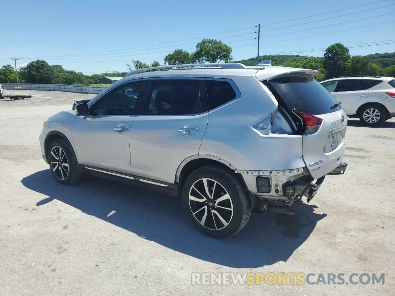 2 Photograph of a damaged car 5N1AT2MV8LC706841 NISSAN ROGUE 2020