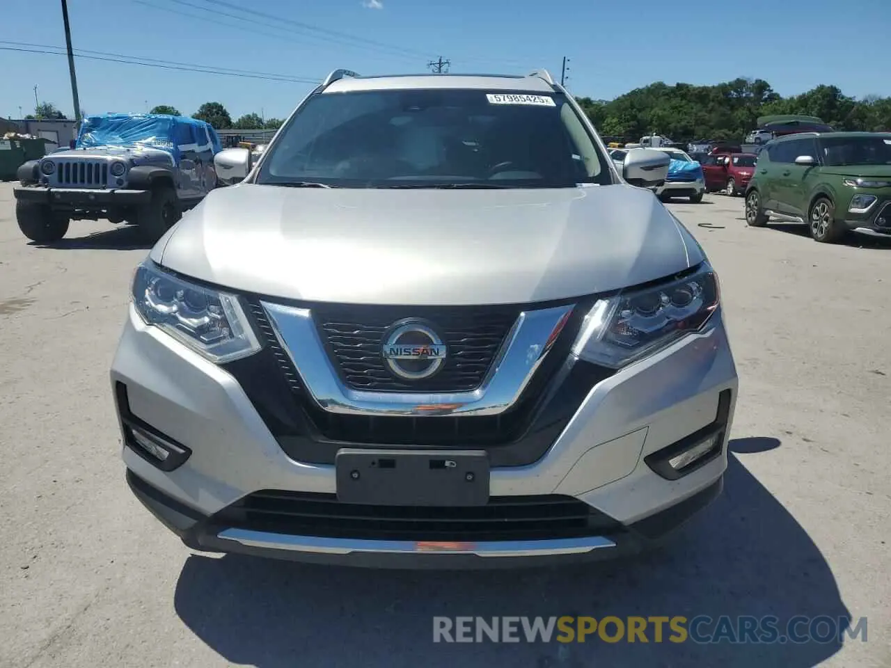 5 Photograph of a damaged car 5N1AT2MV8LC706841 NISSAN ROGUE 2020