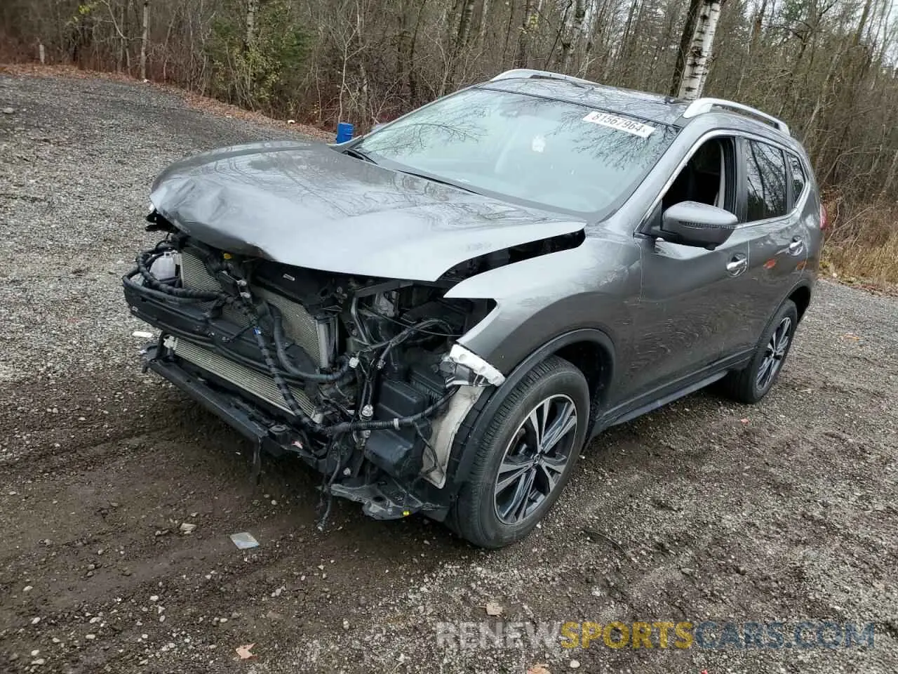 1 Photograph of a damaged car 5N1AT2MV8LC776484 NISSAN ROGUE 2020