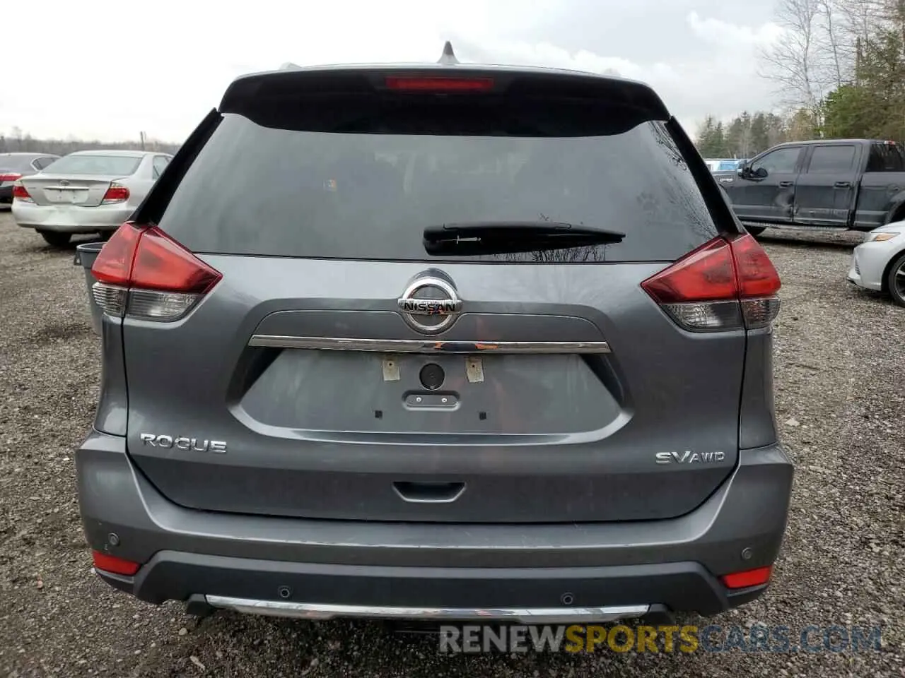 6 Photograph of a damaged car 5N1AT2MV8LC776484 NISSAN ROGUE 2020