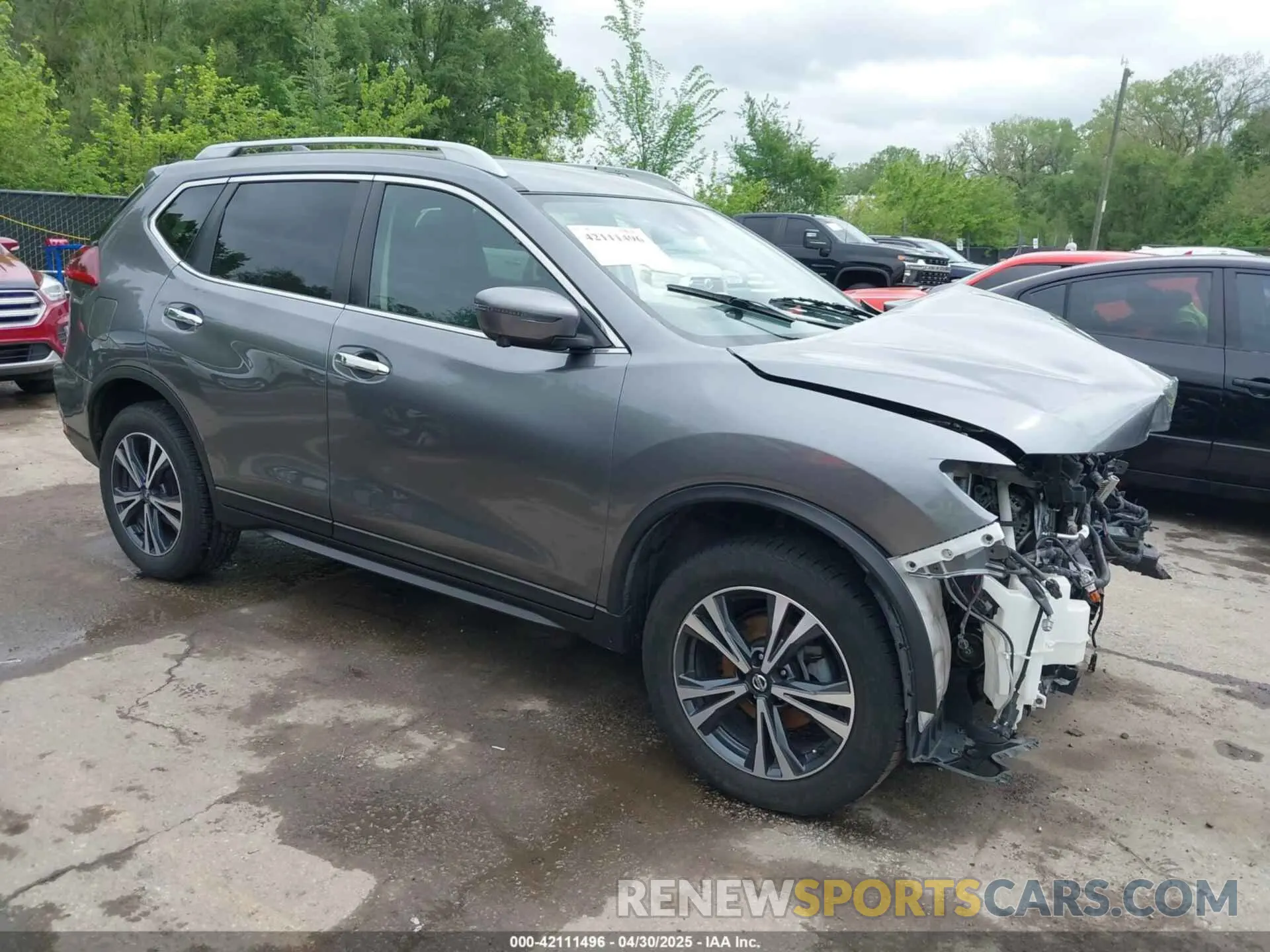 1 Photograph of a damaged car 5N1AT2MV8LC801464 NISSAN ROGUE 2020