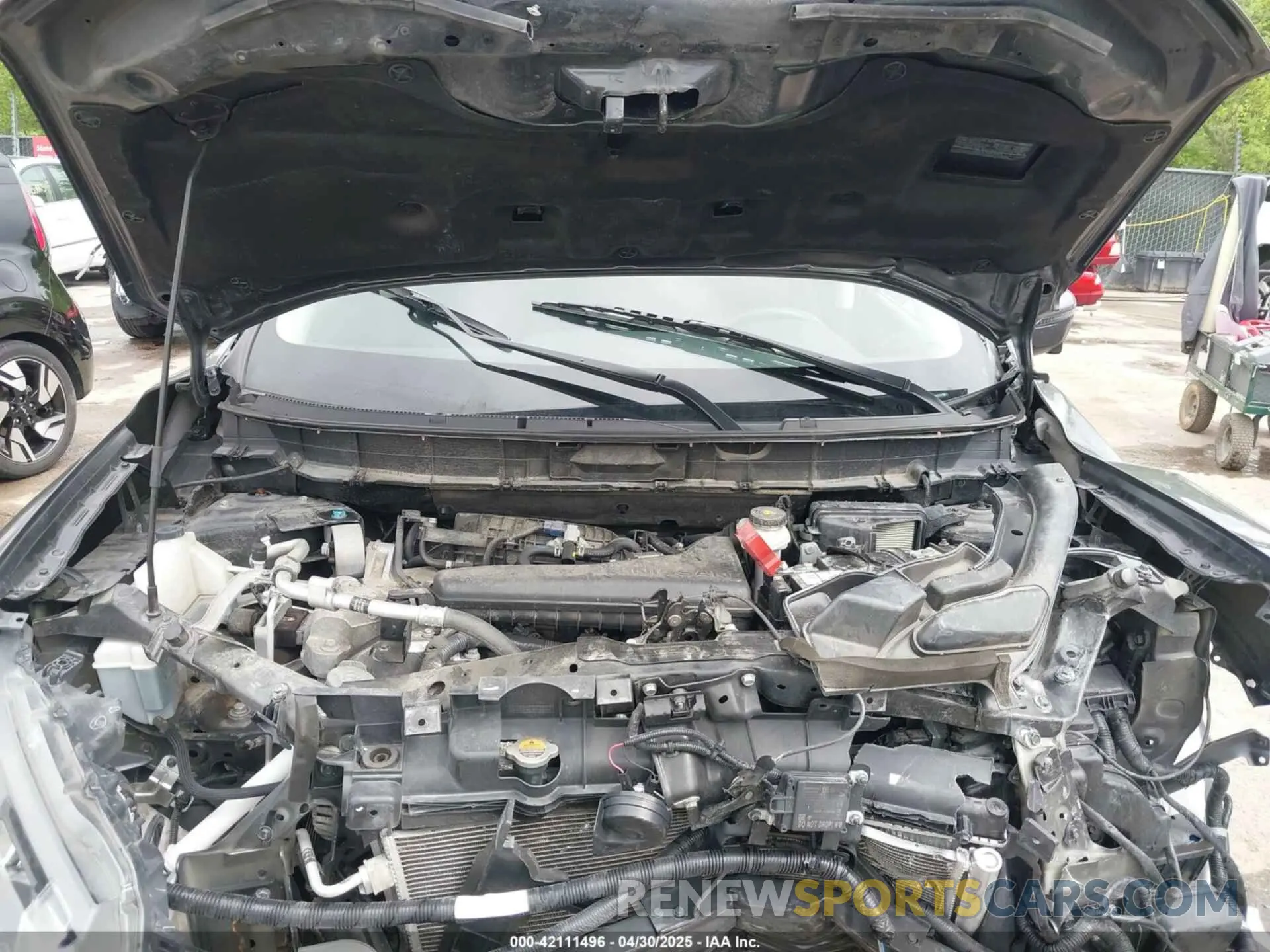 10 Photograph of a damaged car 5N1AT2MV8LC801464 NISSAN ROGUE 2020
