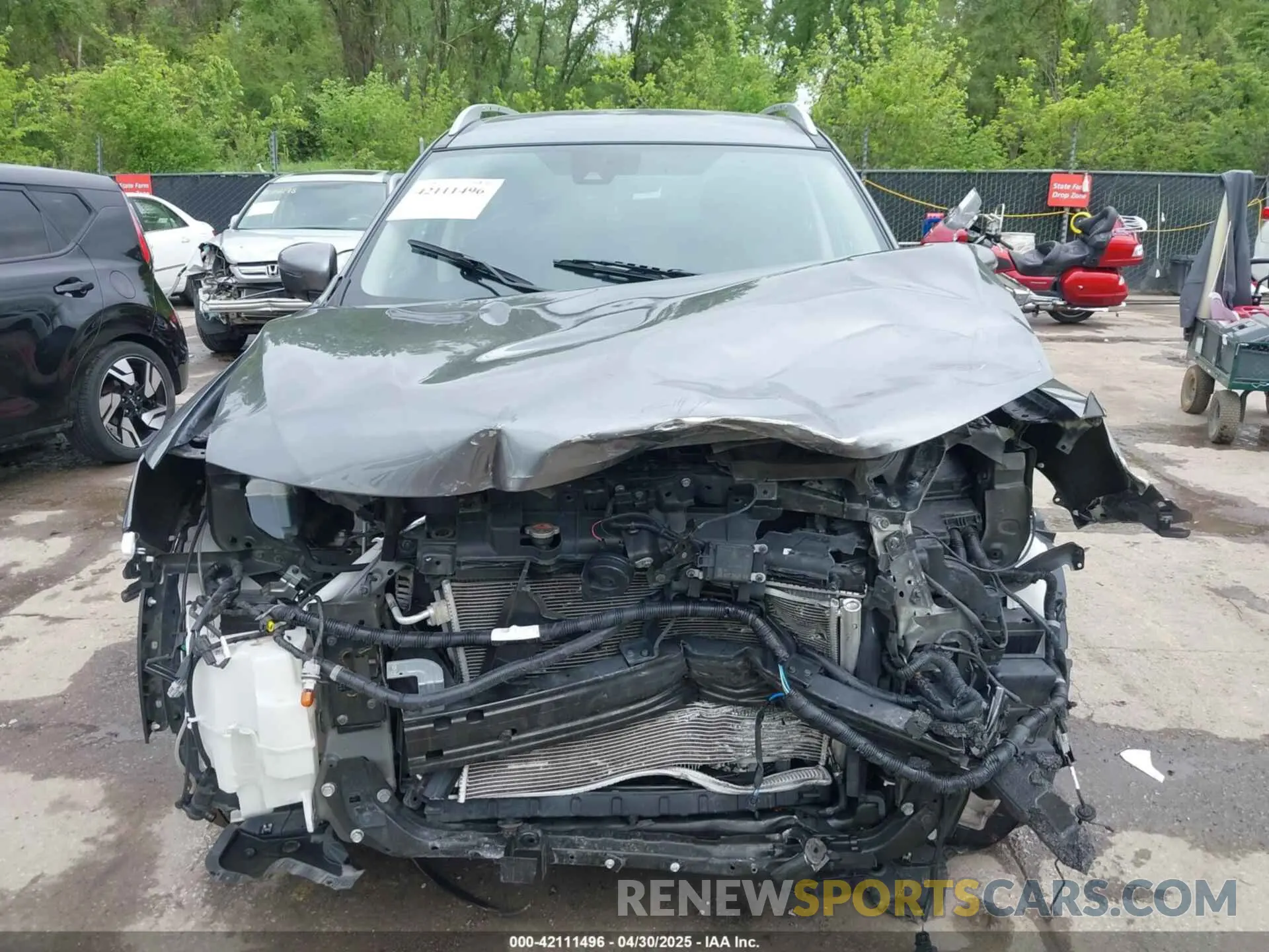 13 Photograph of a damaged car 5N1AT2MV8LC801464 NISSAN ROGUE 2020