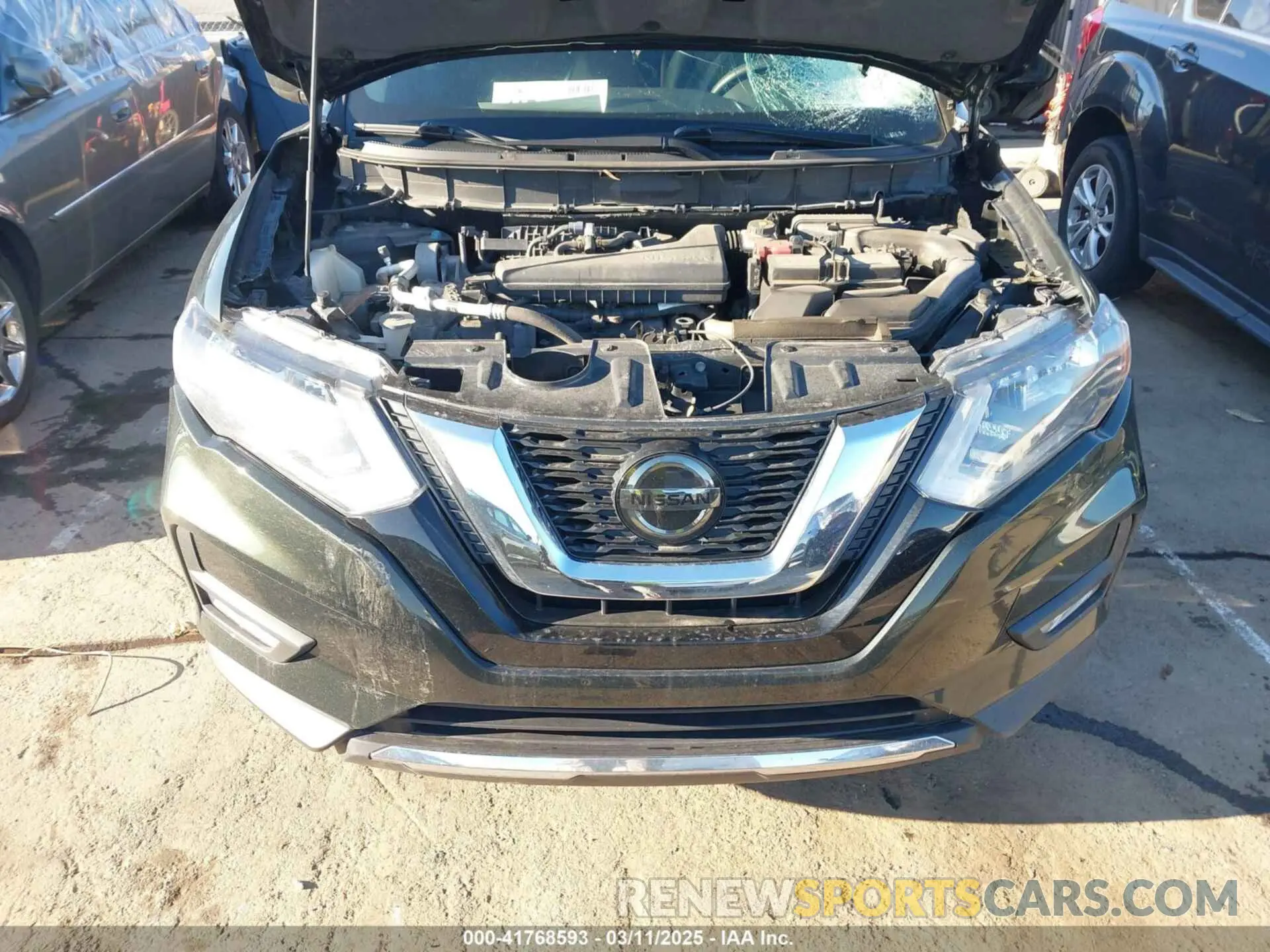 10 Photograph of a damaged car 5N1AT2MV9LC734888 NISSAN ROGUE 2020