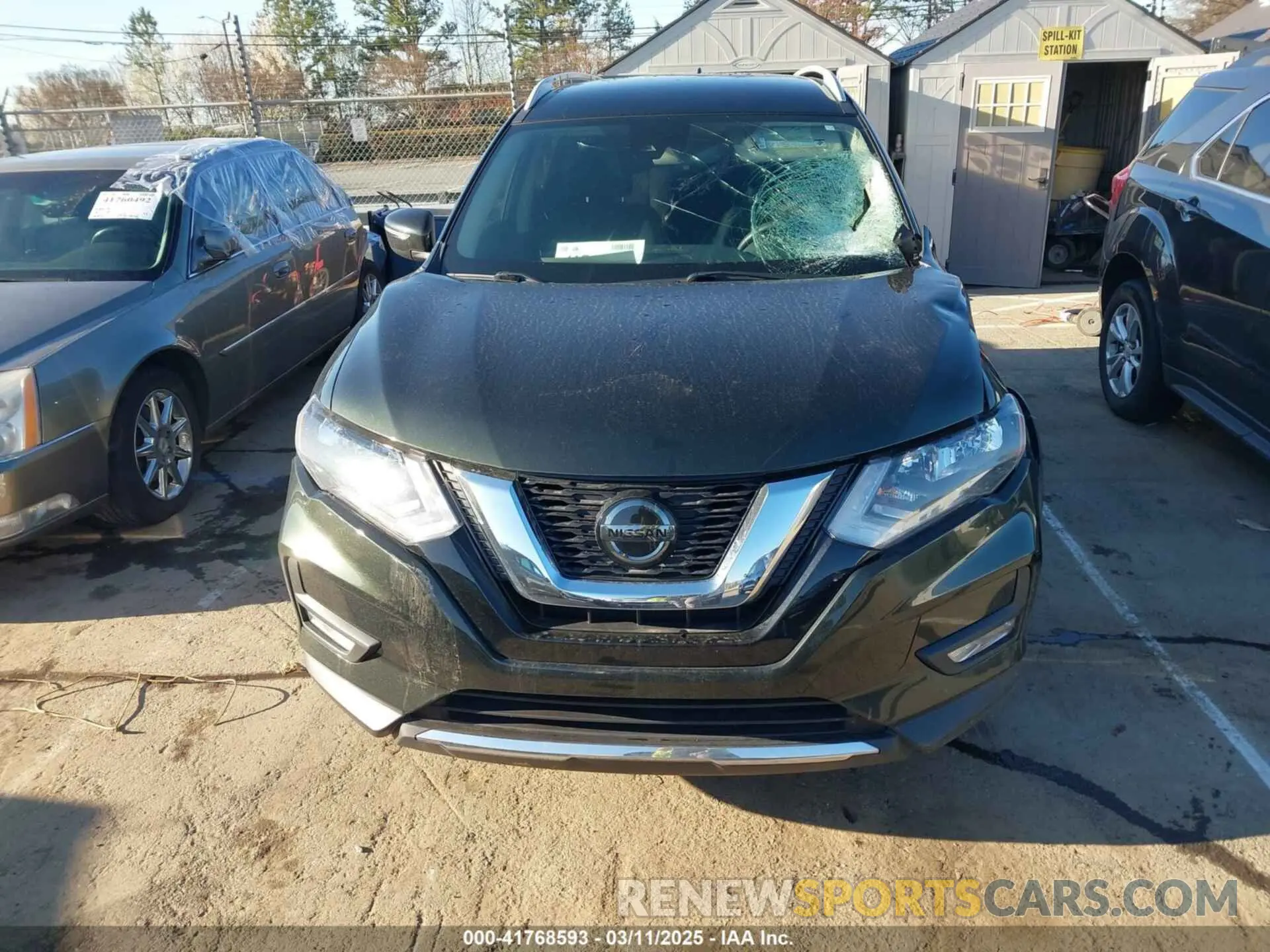 11 Photograph of a damaged car 5N1AT2MV9LC734888 NISSAN ROGUE 2020