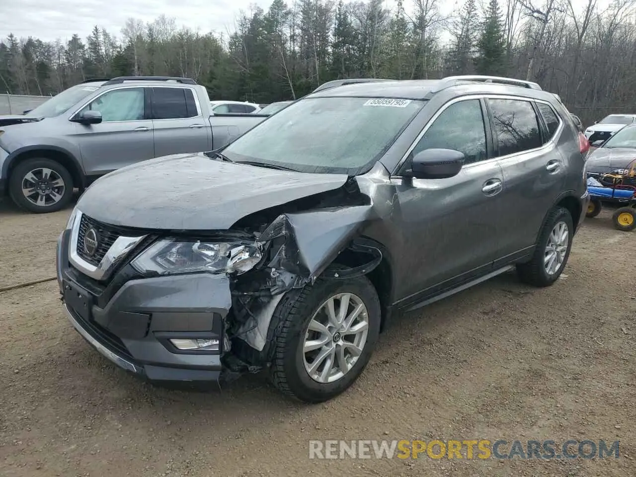 1 Photograph of a damaged car 5N1AT2MV9LC742974 NISSAN ROGUE 2020