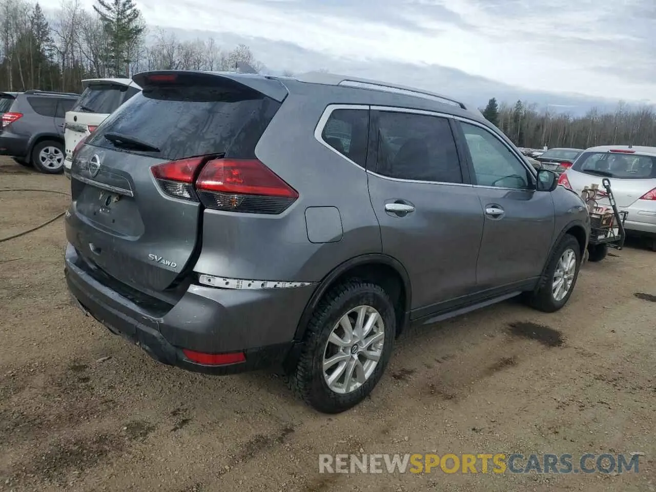 3 Photograph of a damaged car 5N1AT2MV9LC742974 NISSAN ROGUE 2020