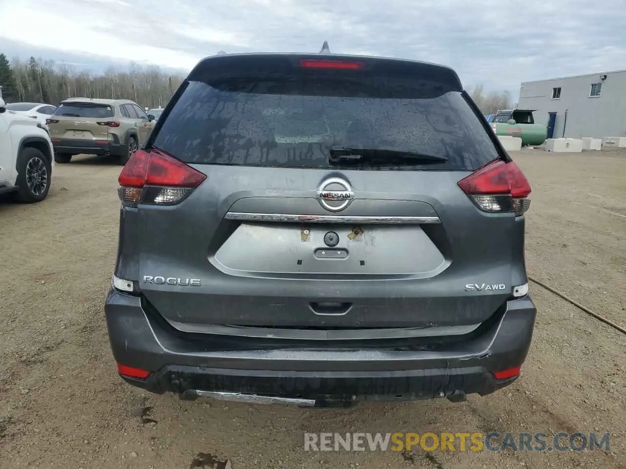 6 Photograph of a damaged car 5N1AT2MV9LC742974 NISSAN ROGUE 2020