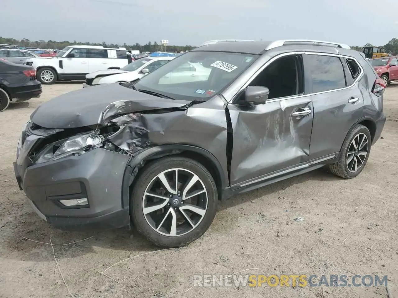 1 Photograph of a damaged car 5N1AT2MV9LC743364 NISSAN ROGUE 2020