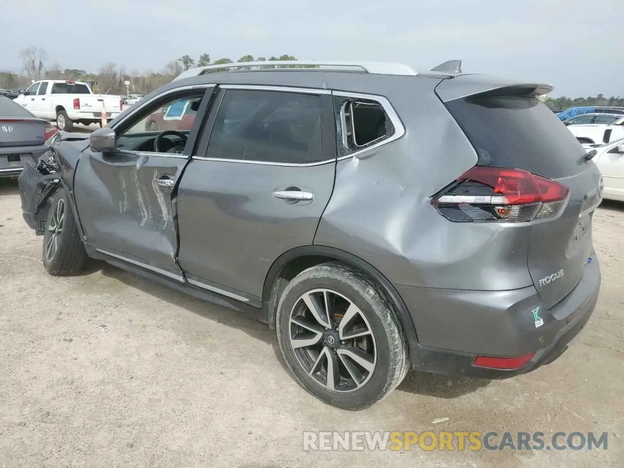 2 Photograph of a damaged car 5N1AT2MV9LC743364 NISSAN ROGUE 2020